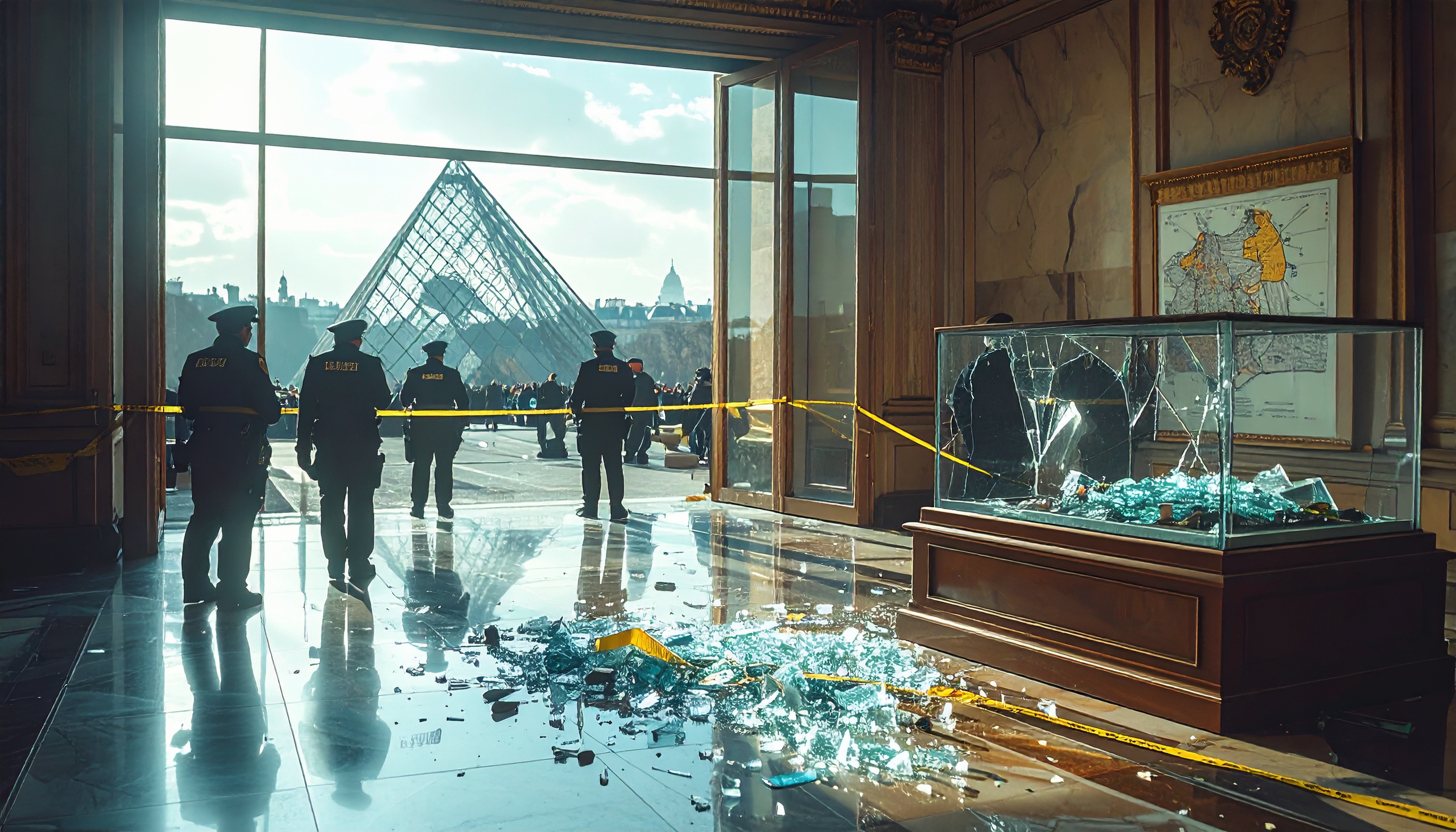 仏検察が拘束確認、白昼のルーブル宝飾盗が美術館警備に波紋