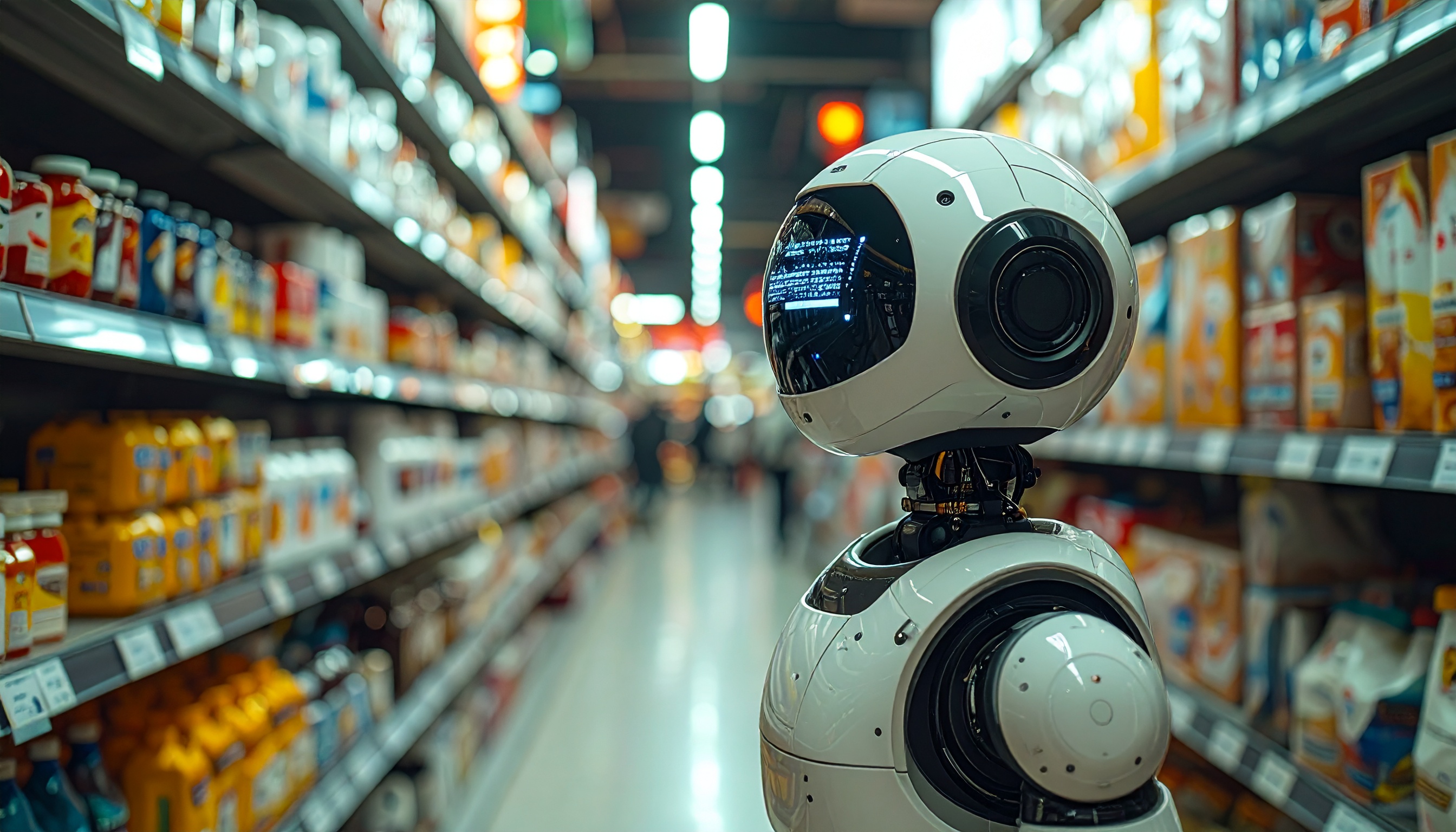 KDDIとローソンがAIロボ実証、棚欠け検知で店舗業務30%削減に前進