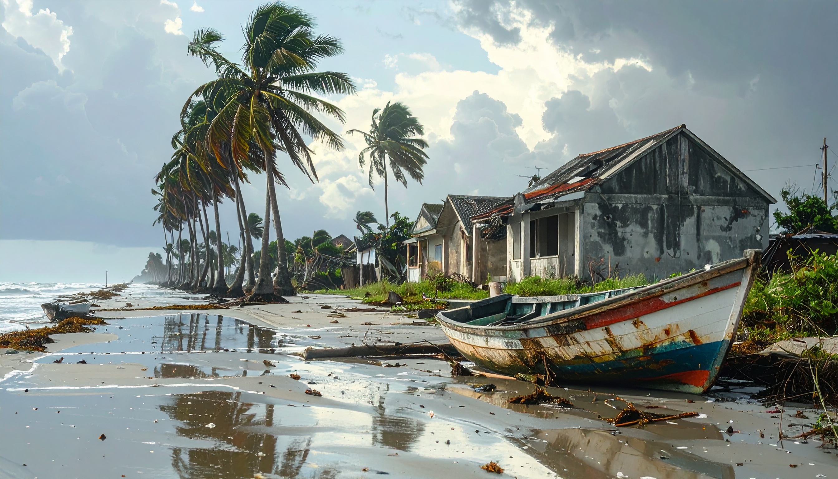 ハリケーン「メリッサ」北カリブ上陸、ジャマイカ死傷と停電、ハイチやキューバで洪水避難続く