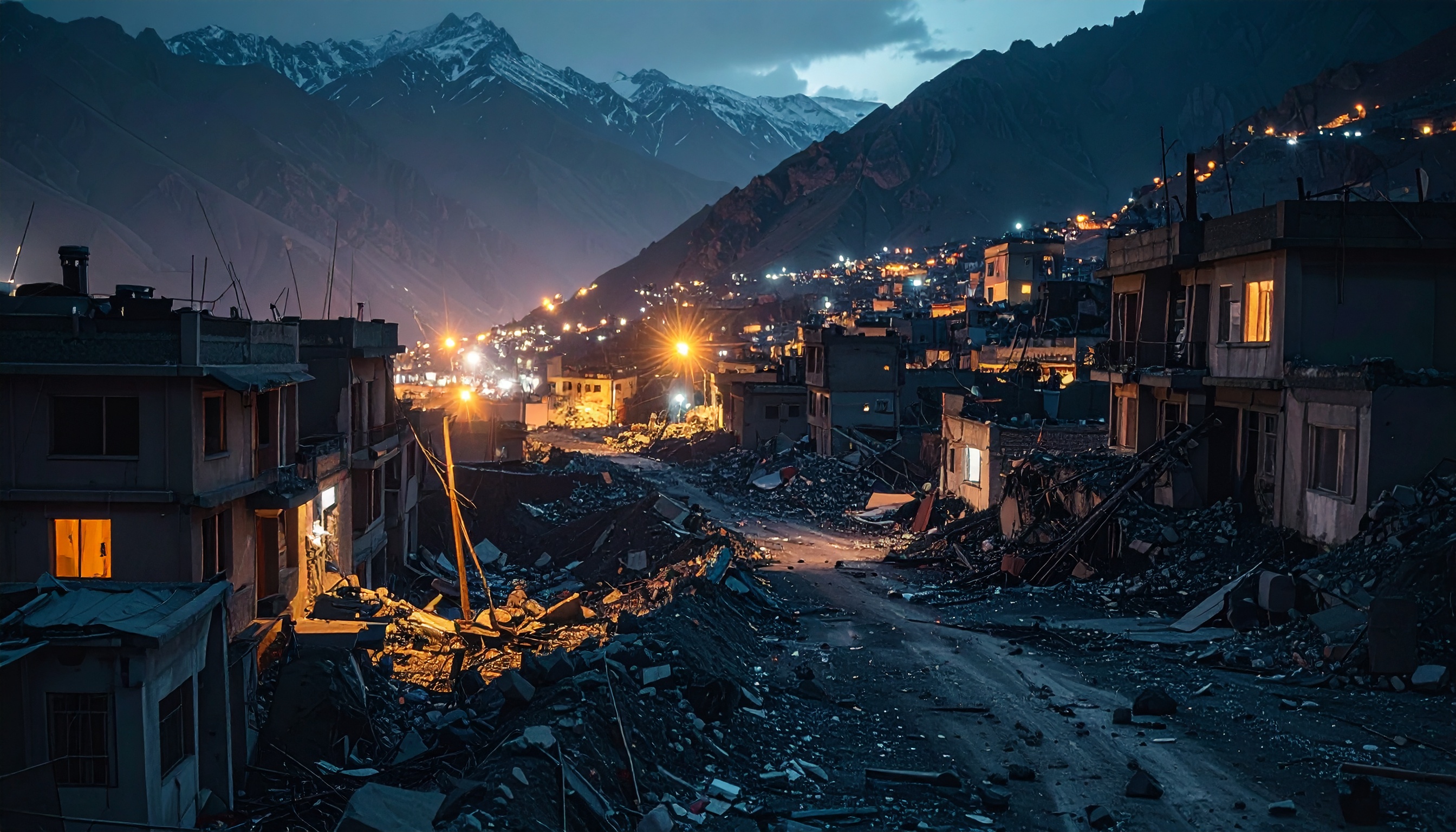 M6.3地震がアフガニスタン北部を襲い、死者7人負傷約150人