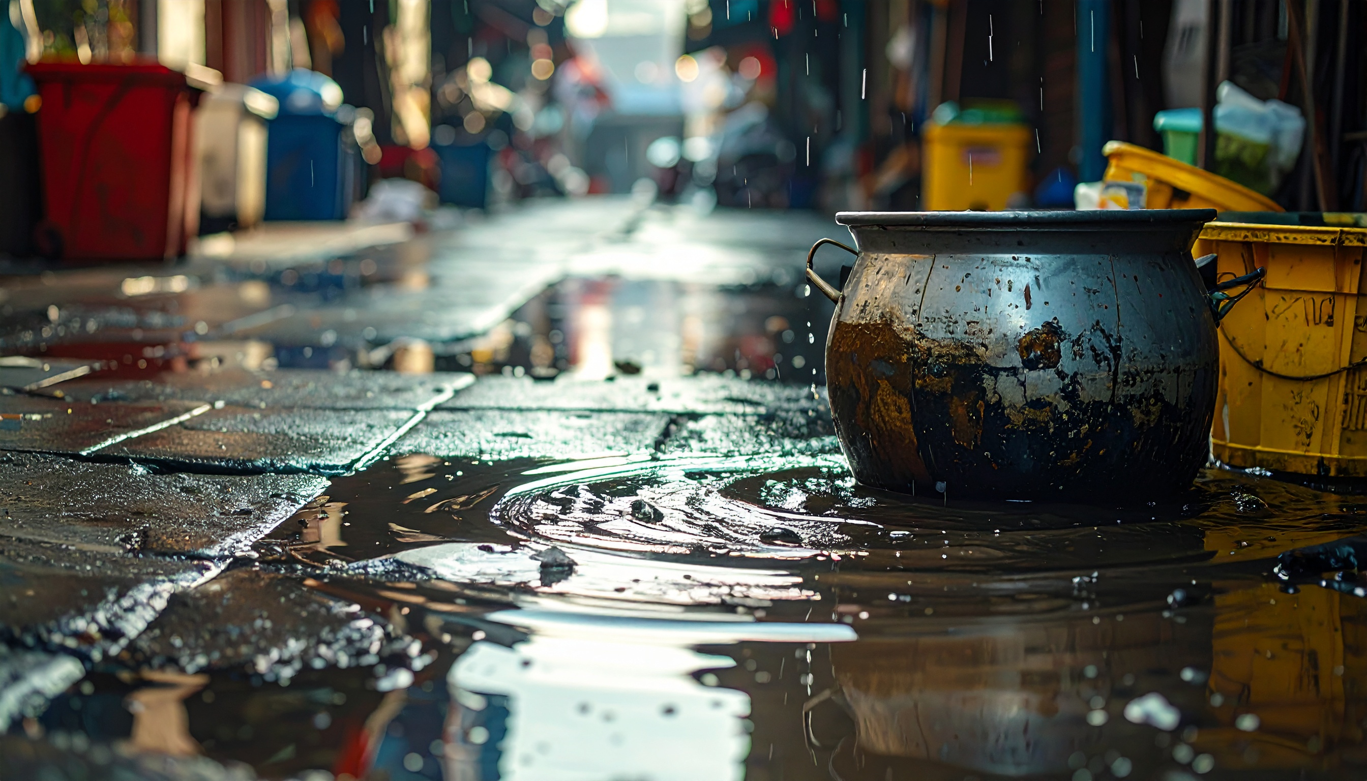 府警鶴見署が露店従業員を書類送検、歩道汚水で衛生是正を促す