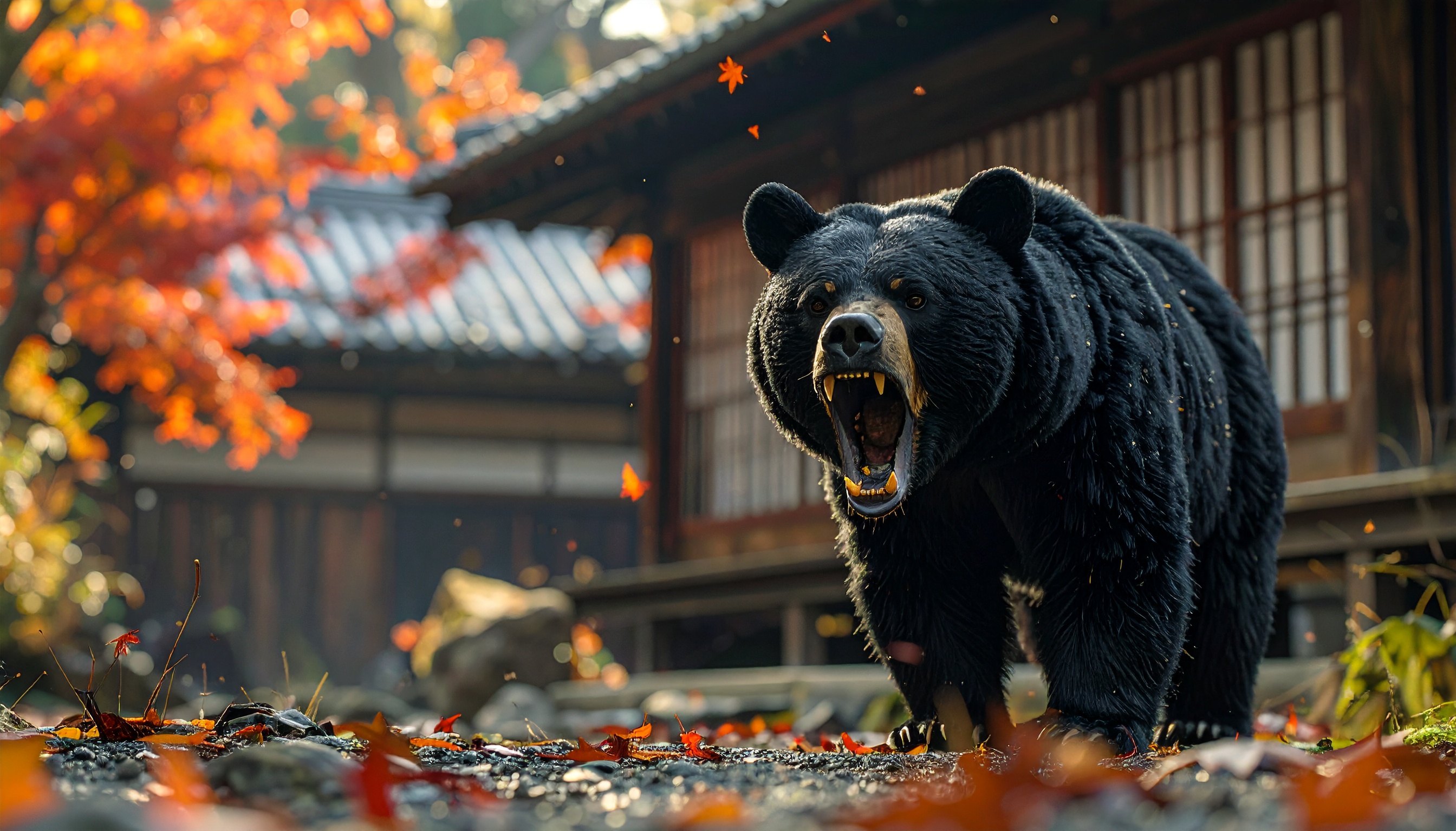 滑川温泉福島屋旅館でクマ侵入、避難と緊急駆除実施、地域の警戒と対応を加速