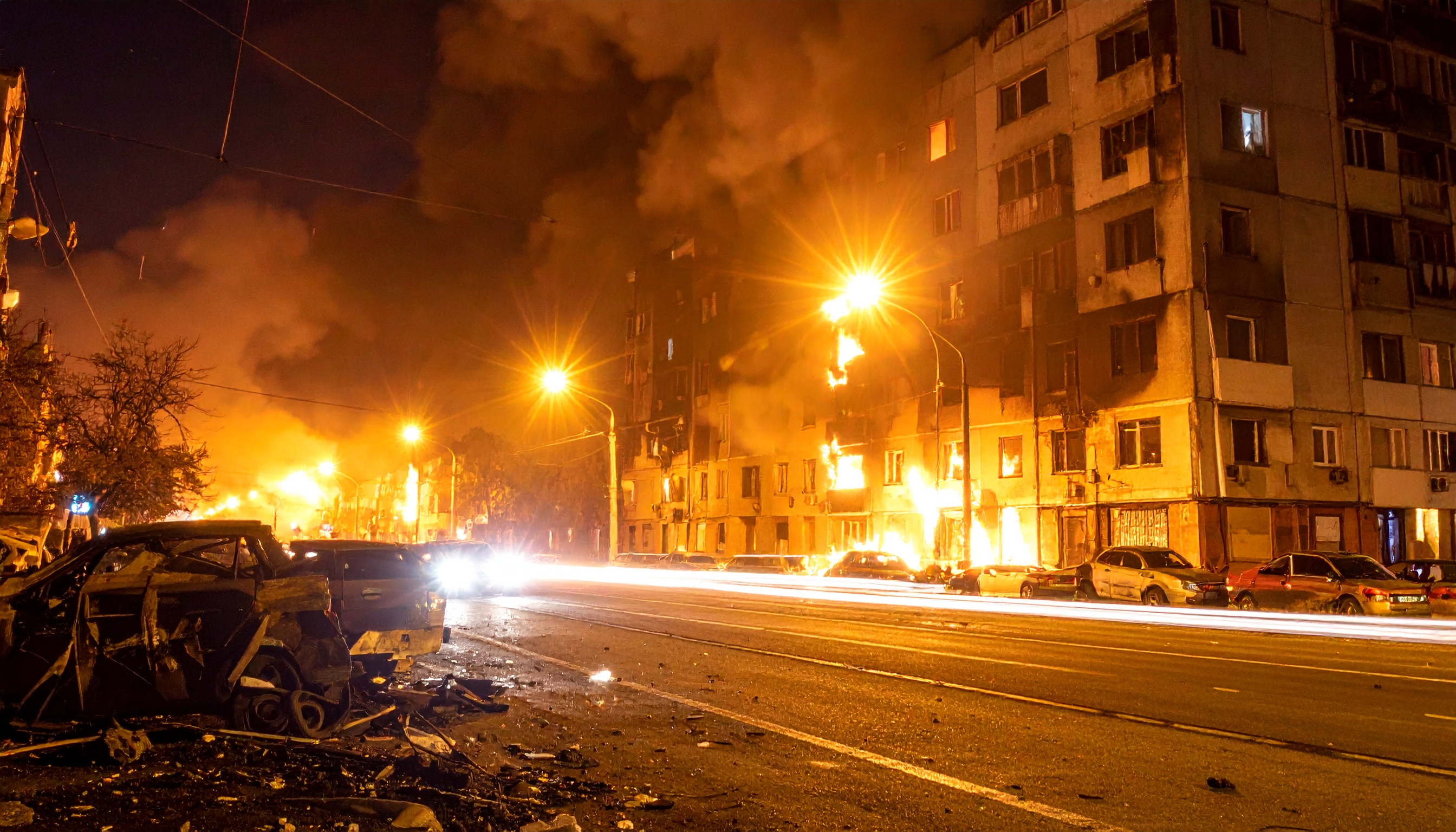 ロシアがウクライナ・ハルキウ州バラクリアをミサイル攻撃 住民3人死亡、10人負傷