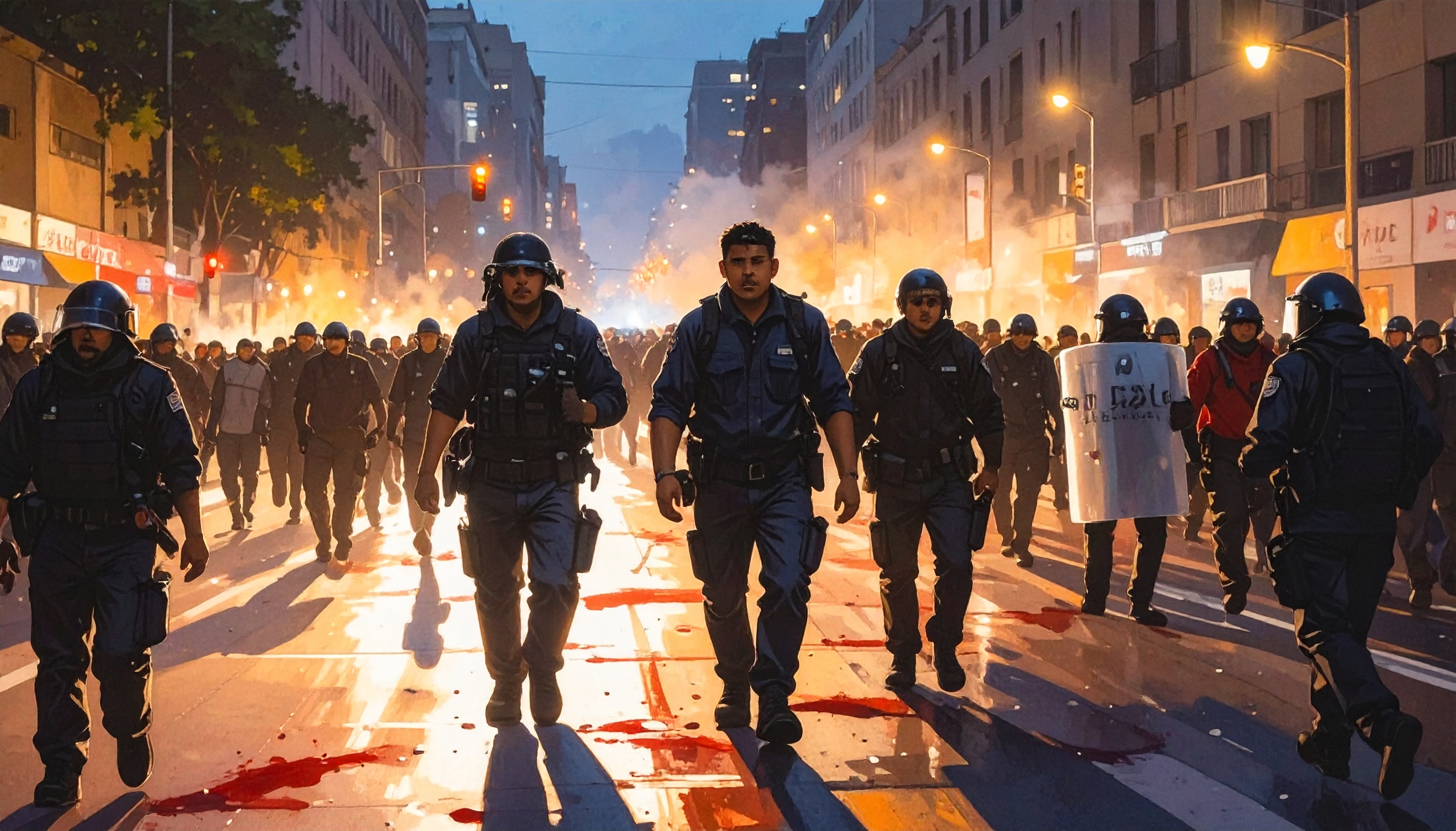 メキシコ・メキシコ市でZ世代若者が行進、衝突で警官ら120人負傷