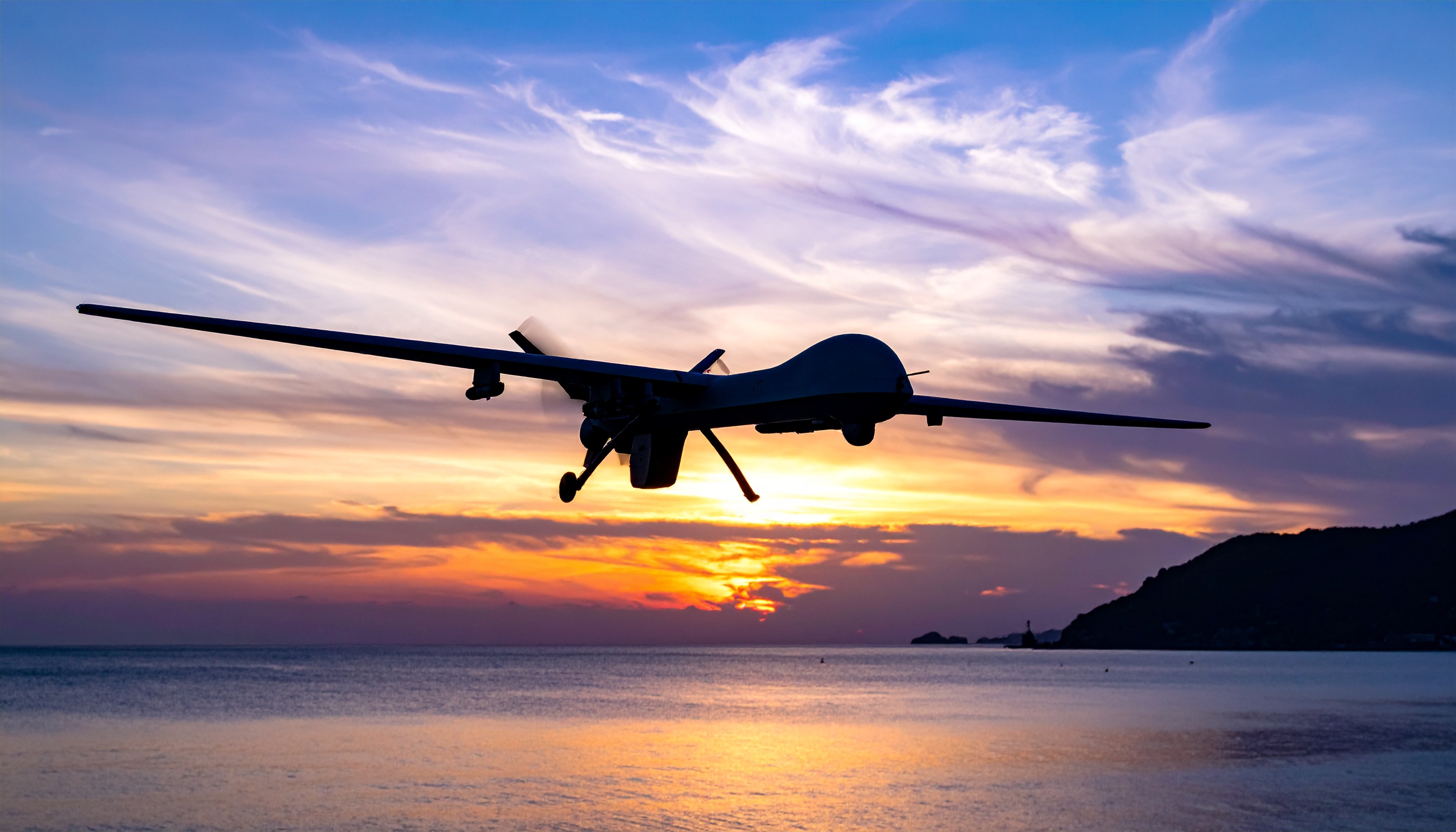 韓国・群山配備の米無人機MQ-9がマルドリ島付近の黄海に墜落、人的被害なし