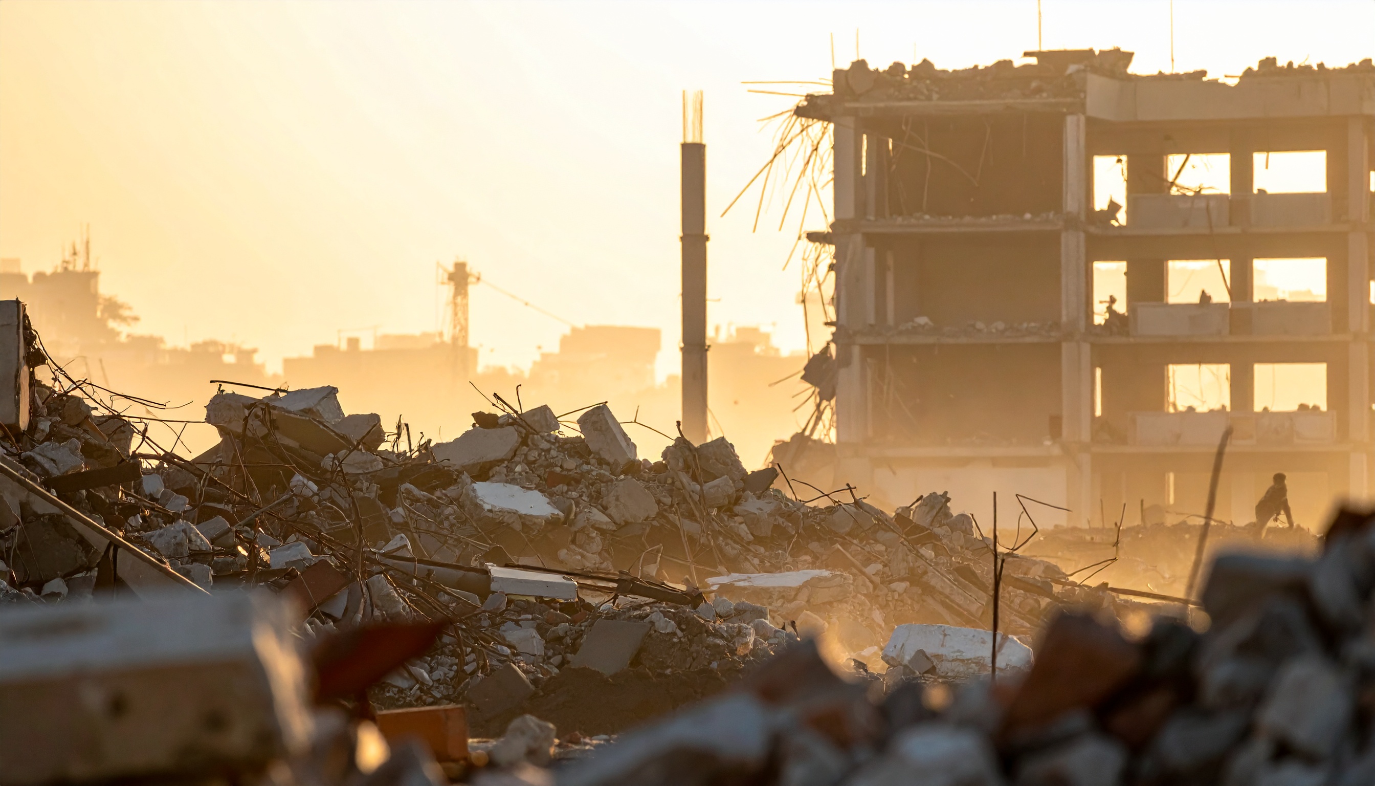 イスラエルとパレスチナ自治区ガザ地区 2年超の衝突で死者7万人超