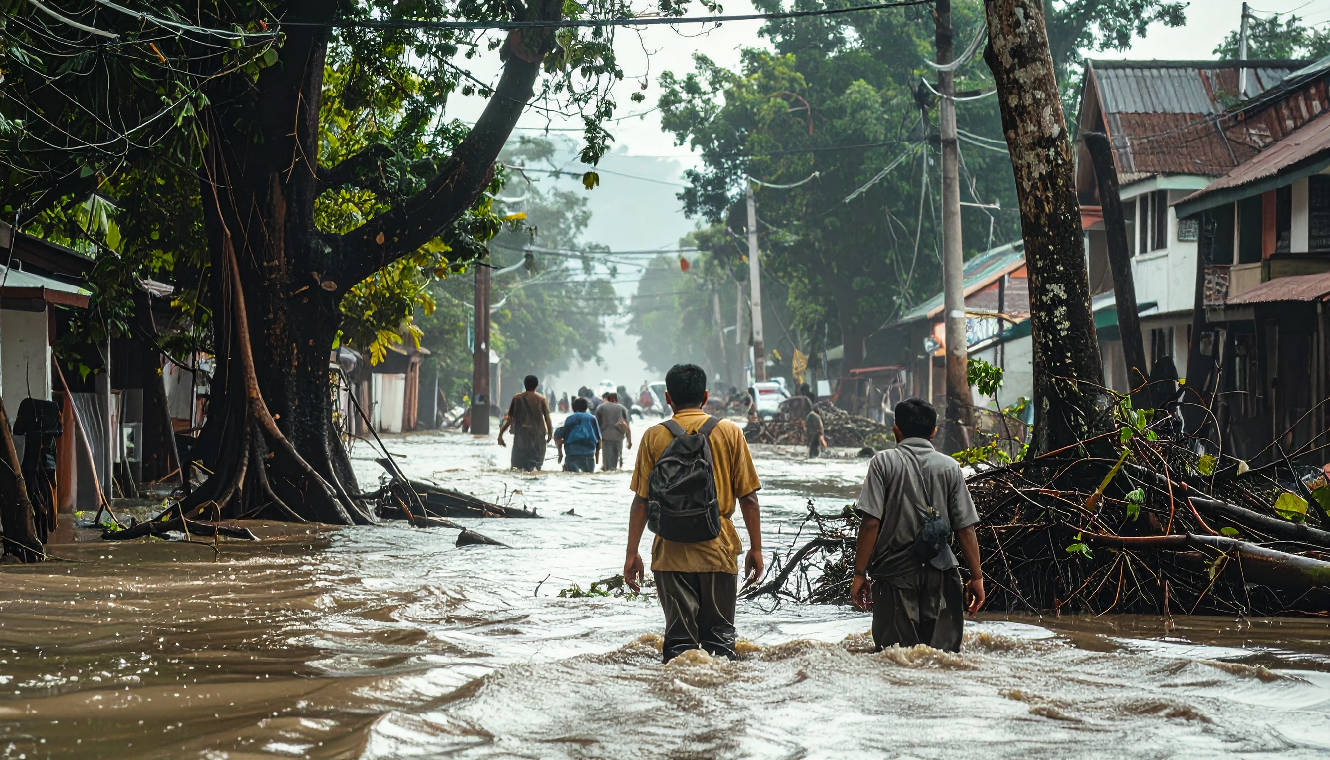 インドネシア・マレーシア・タイ 豪雨で死者600人超、数百万人避難