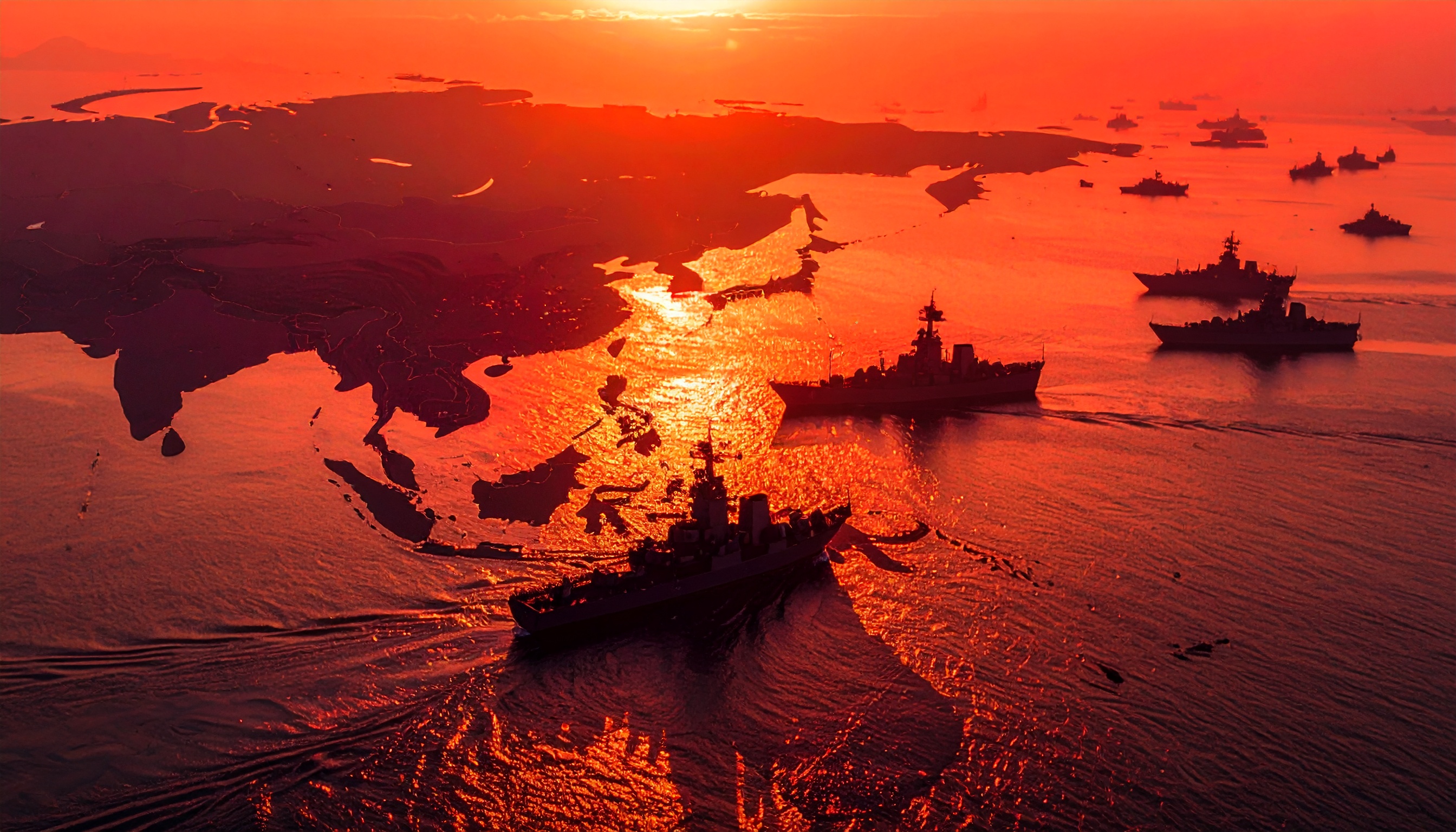 中国外務省報道官、東アジア海域の艦船展開を国際法準拠と主張 周辺国に不安