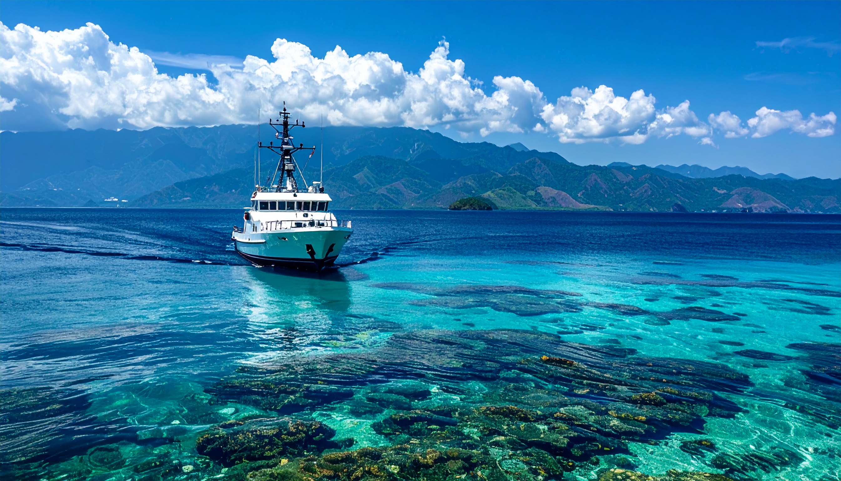 中国海警局が南シナ海・サビナ礁で放水、錨索切断で漁師3人負傷