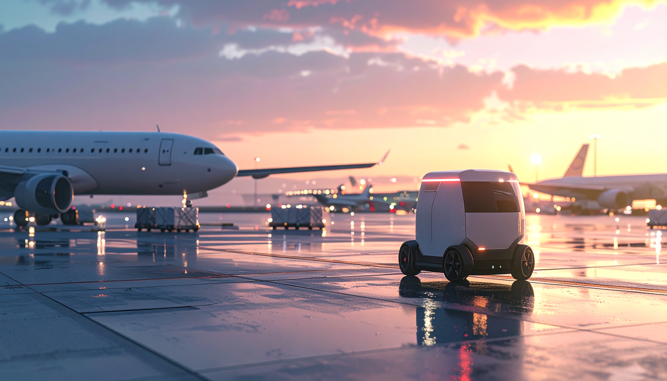 ANAとJAL、東京都大田区羽田空港で無人レベル4運用開始