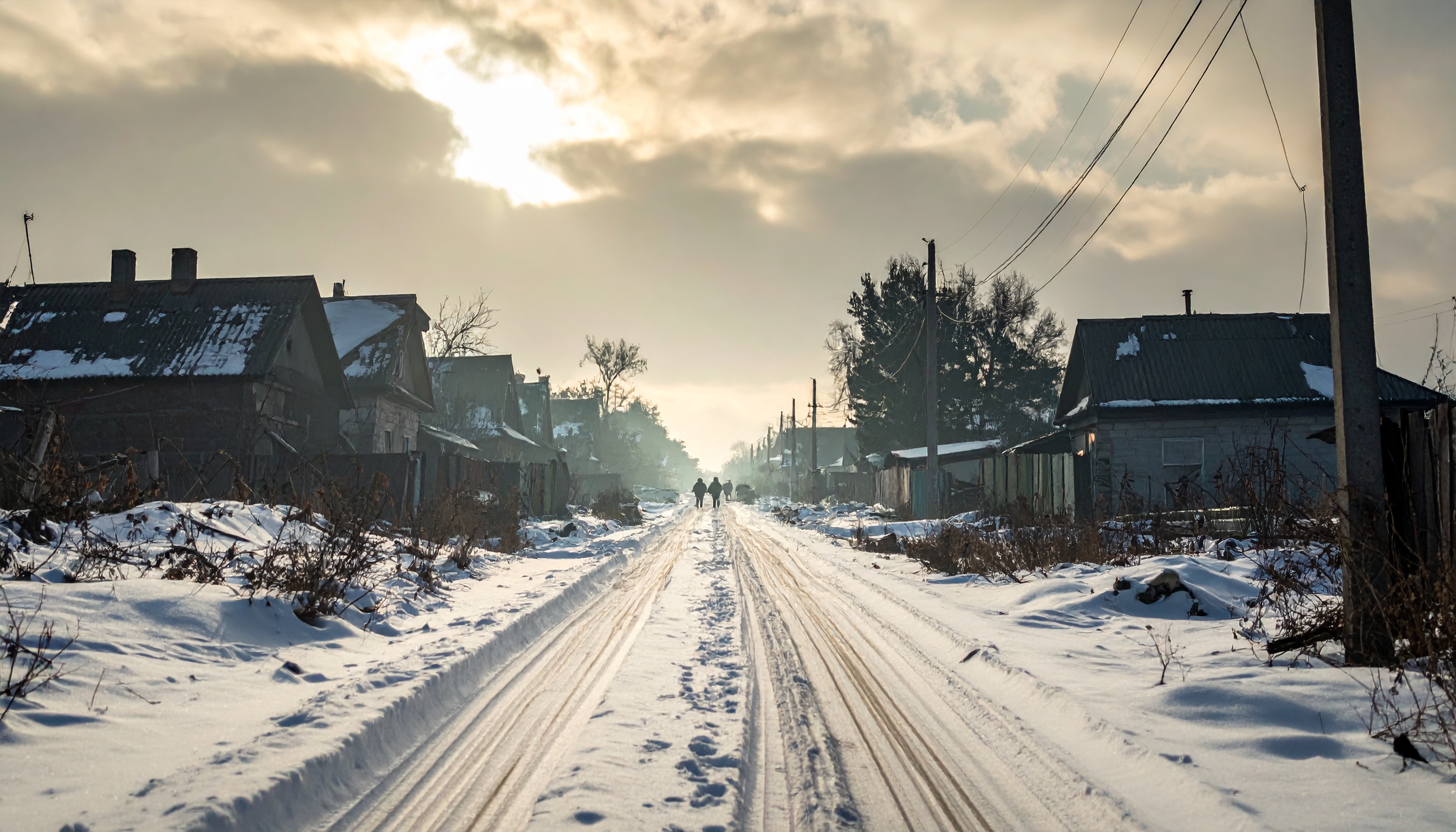 ウクライナ北東部スムイ州フラボウシケ村でロシア軍が越境、住民約50人を連行