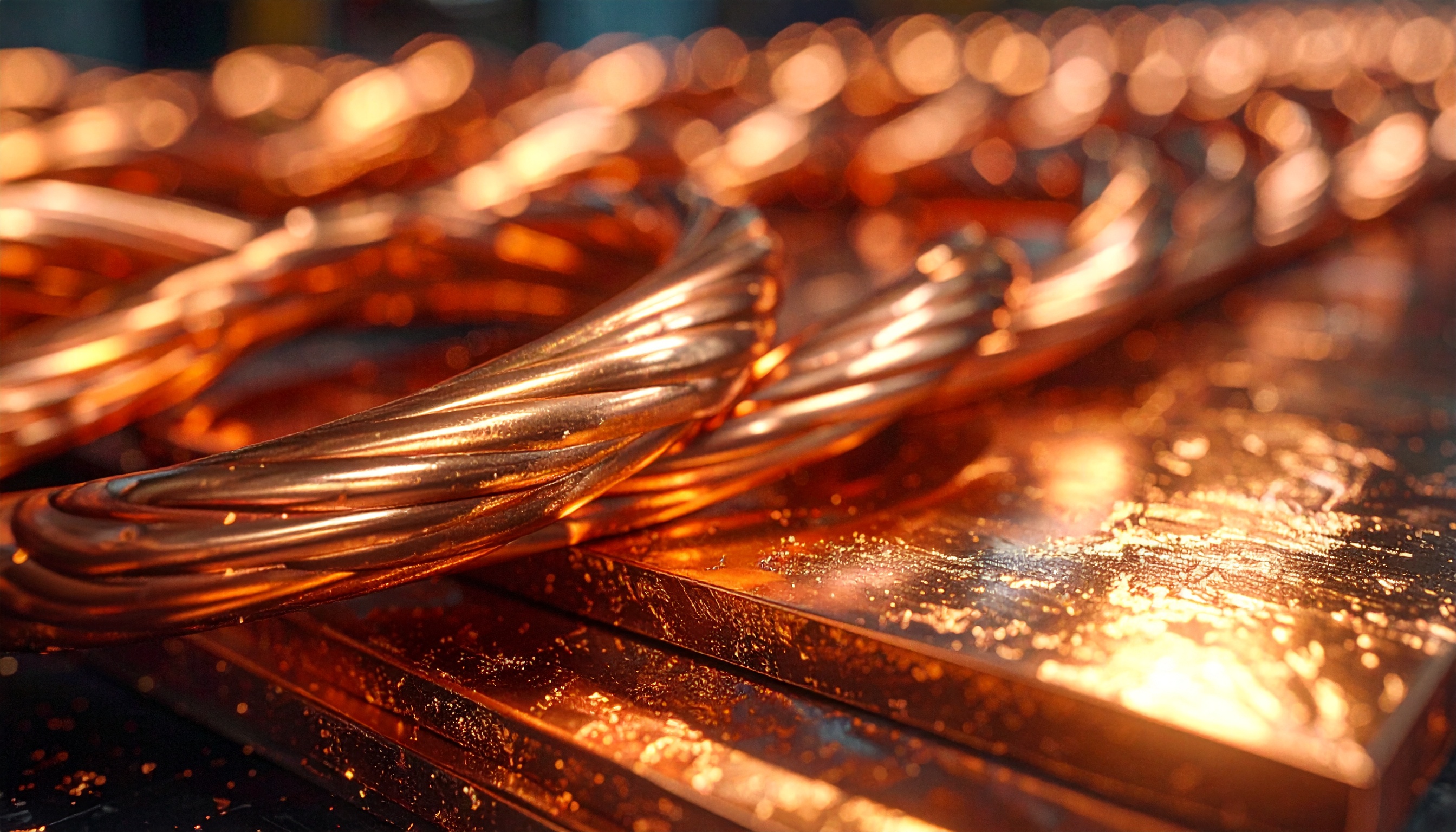 英国・ロンドン金属取引所の銅3カ月先物、供給逼迫とドル安で初の1万2000ドル台