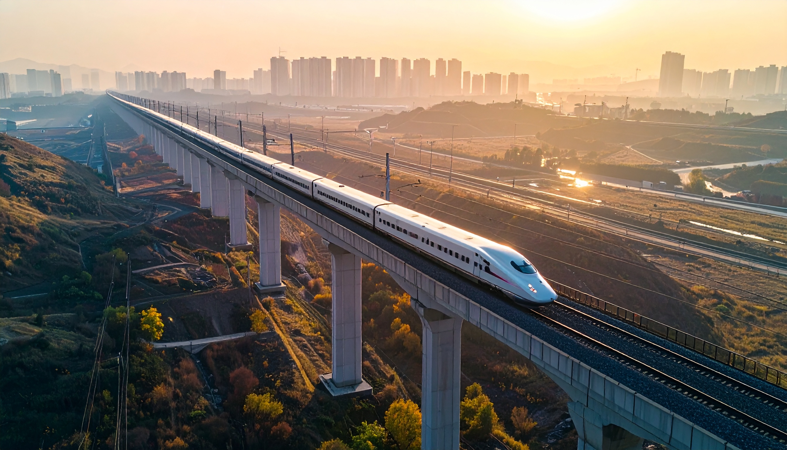 中国の高速鉄道網 西安―延安新線で営業距離5万km超