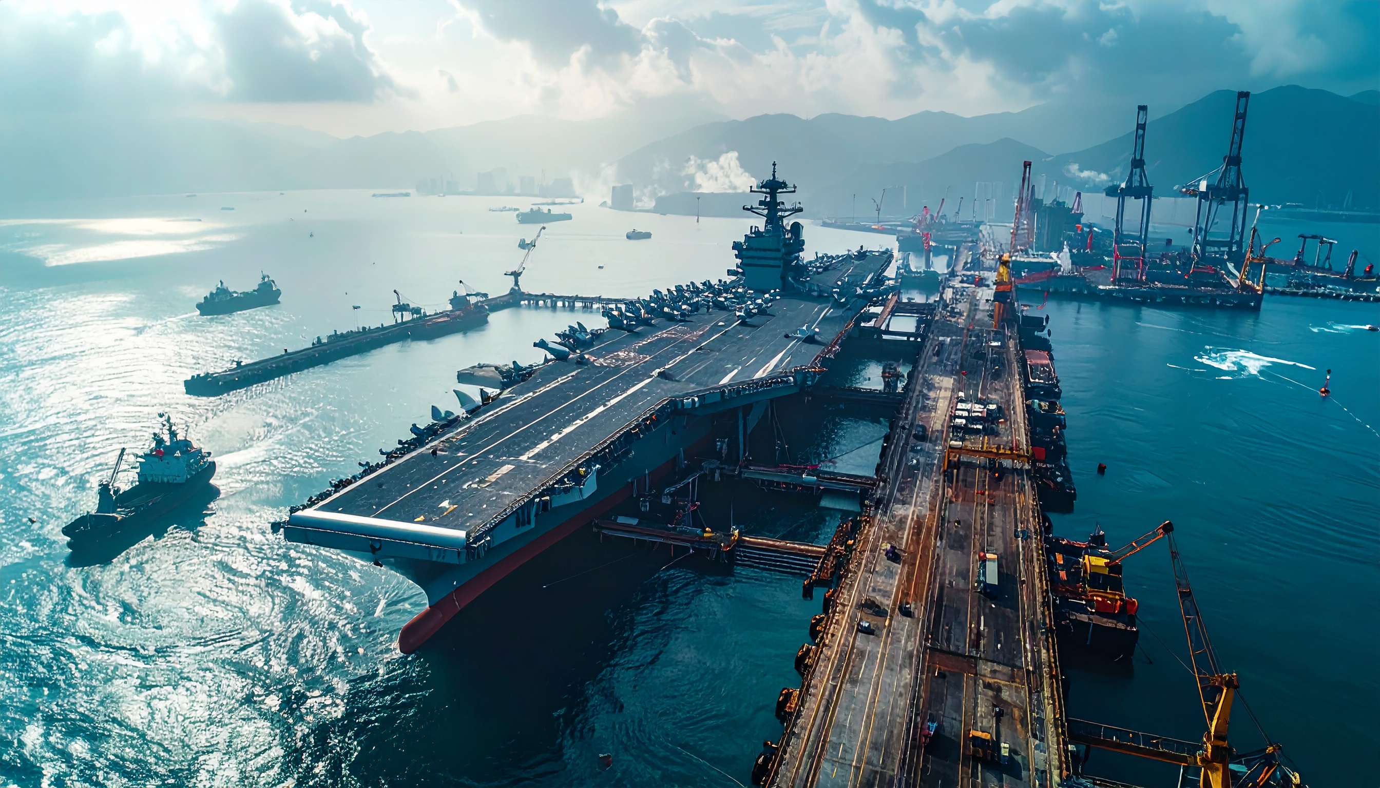 日本の国家基本問題研究所が公表、中国の4隻目空母に原子炉格納らしき構造