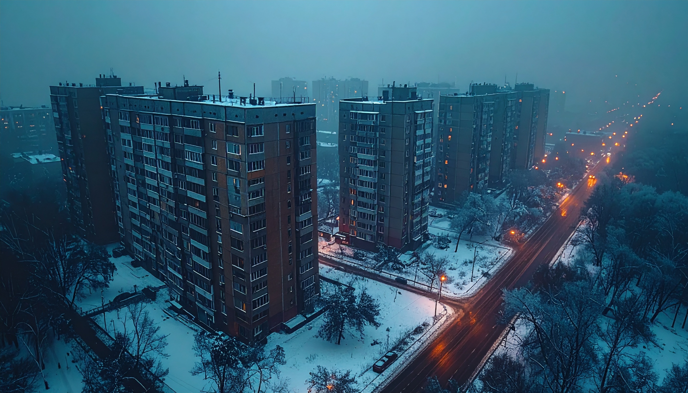 ロシア軍攻撃で ウクライナ・ビーシュホロド停電長期化 住民避難拠点へ