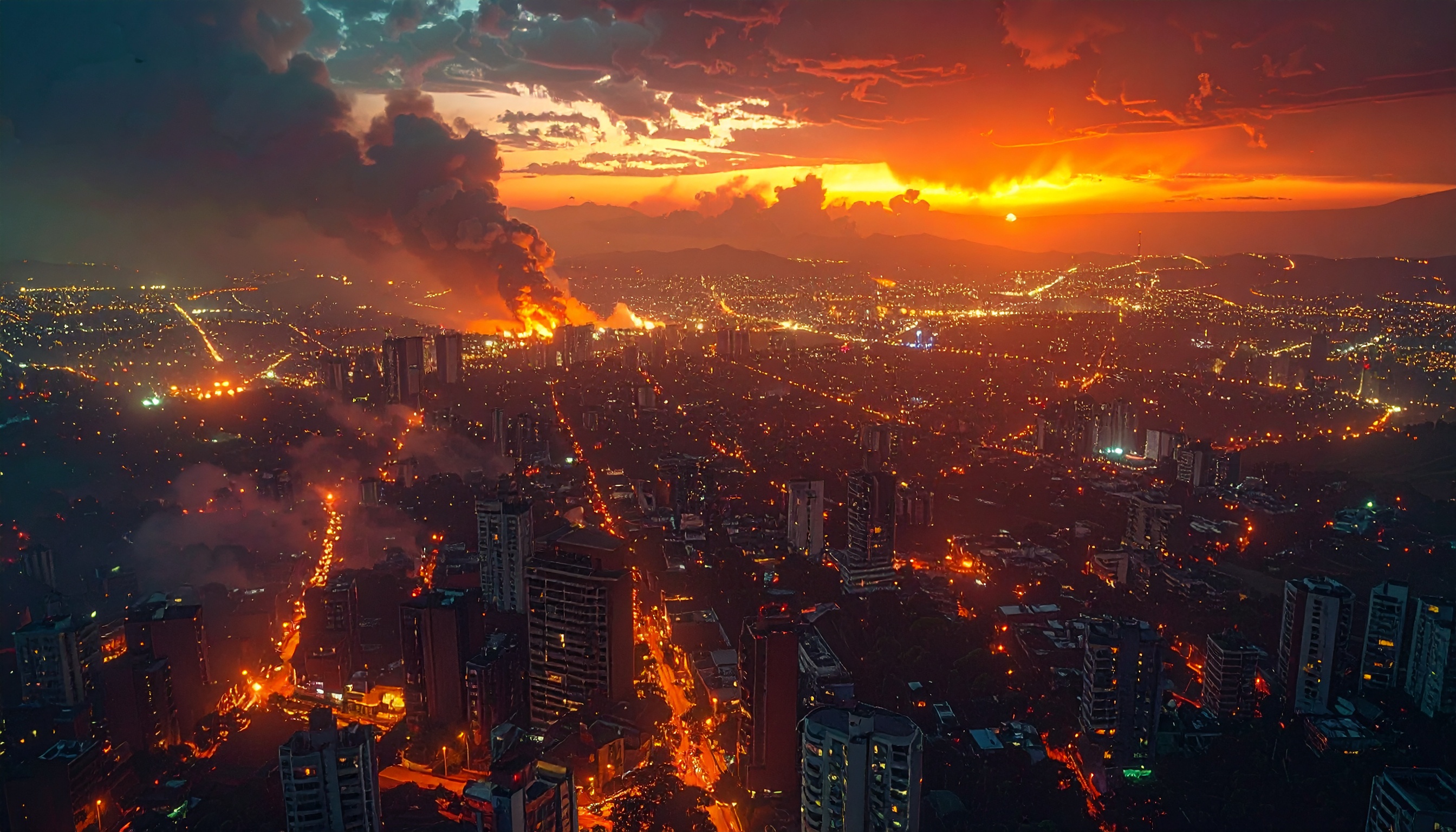 ベネズエラ・カラカスで爆発、マドゥロ大統領が米国を非難し非常事態宣言