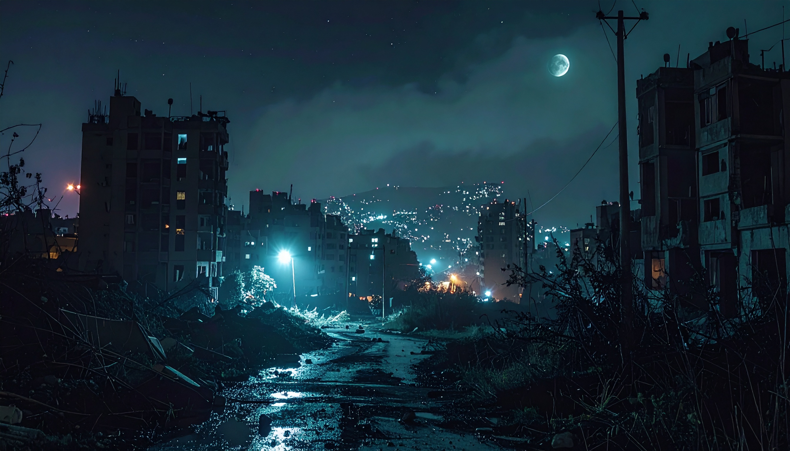 シリア・ダマスカス西部メッゼでロケット弾3発着弾、モスクと通信施設損傷