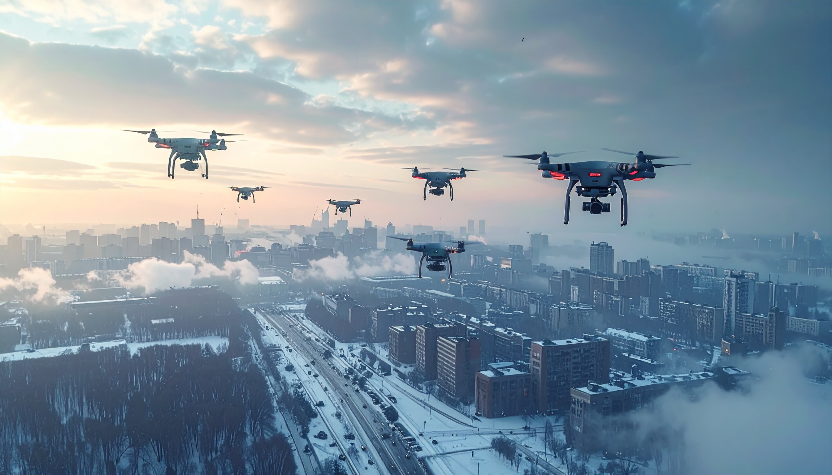 ロシア・モスクワ周辺で無人機飛来相次ぐ、移動と物流で負担増