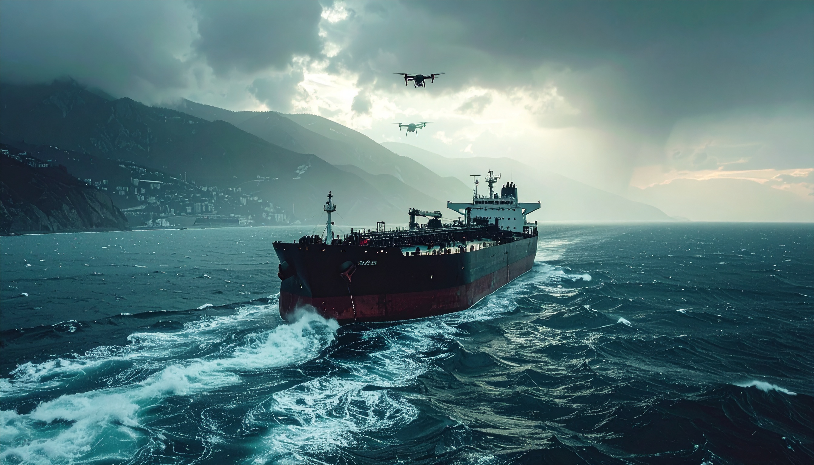 ロシア・ノボロシースク沖で石油タンカー2隻がドローン攻撃、輸送安定性を問う