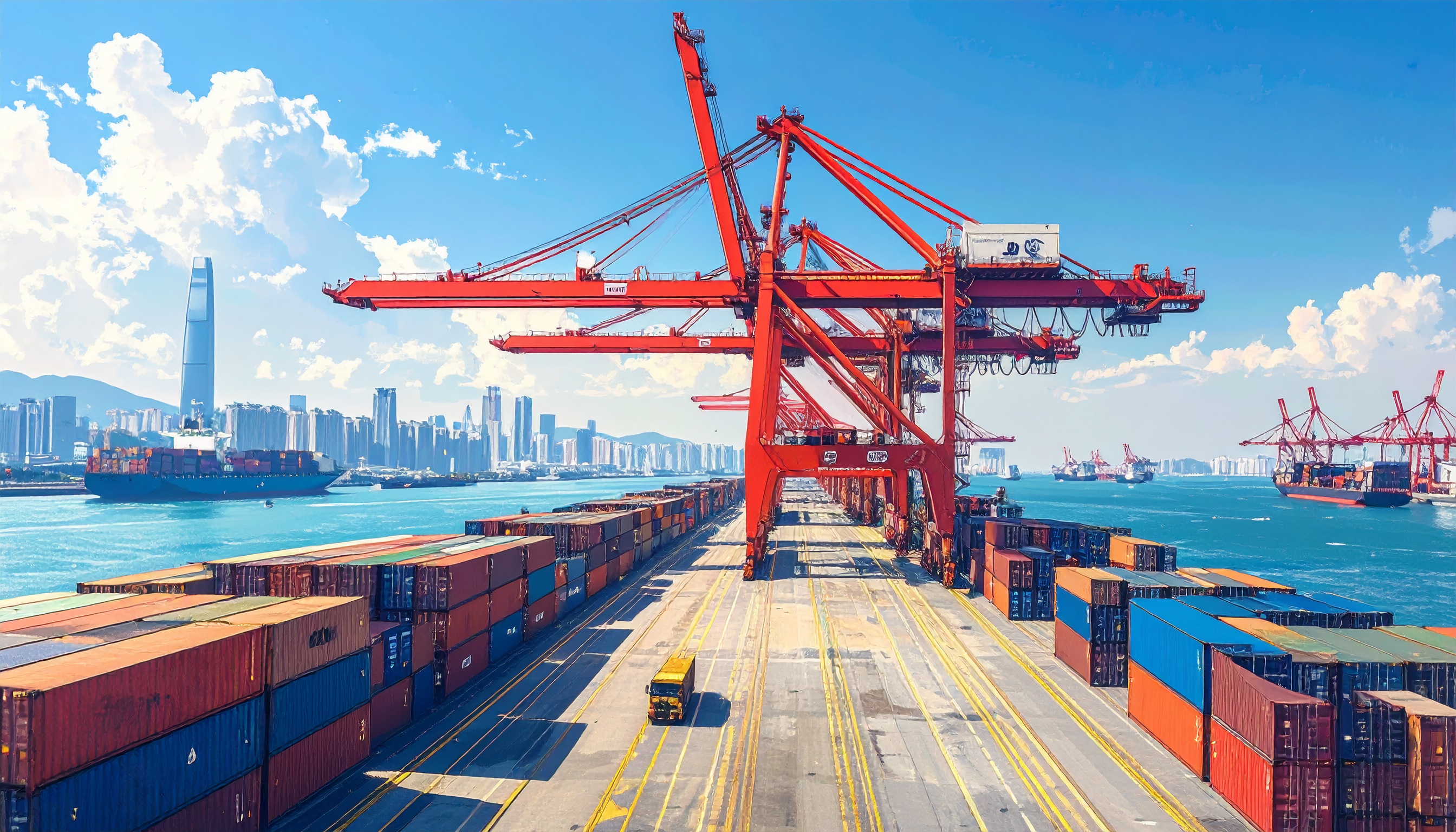 中国の貿易、2025年に過去最高更新 人民元建て輸出が輸入を上回る