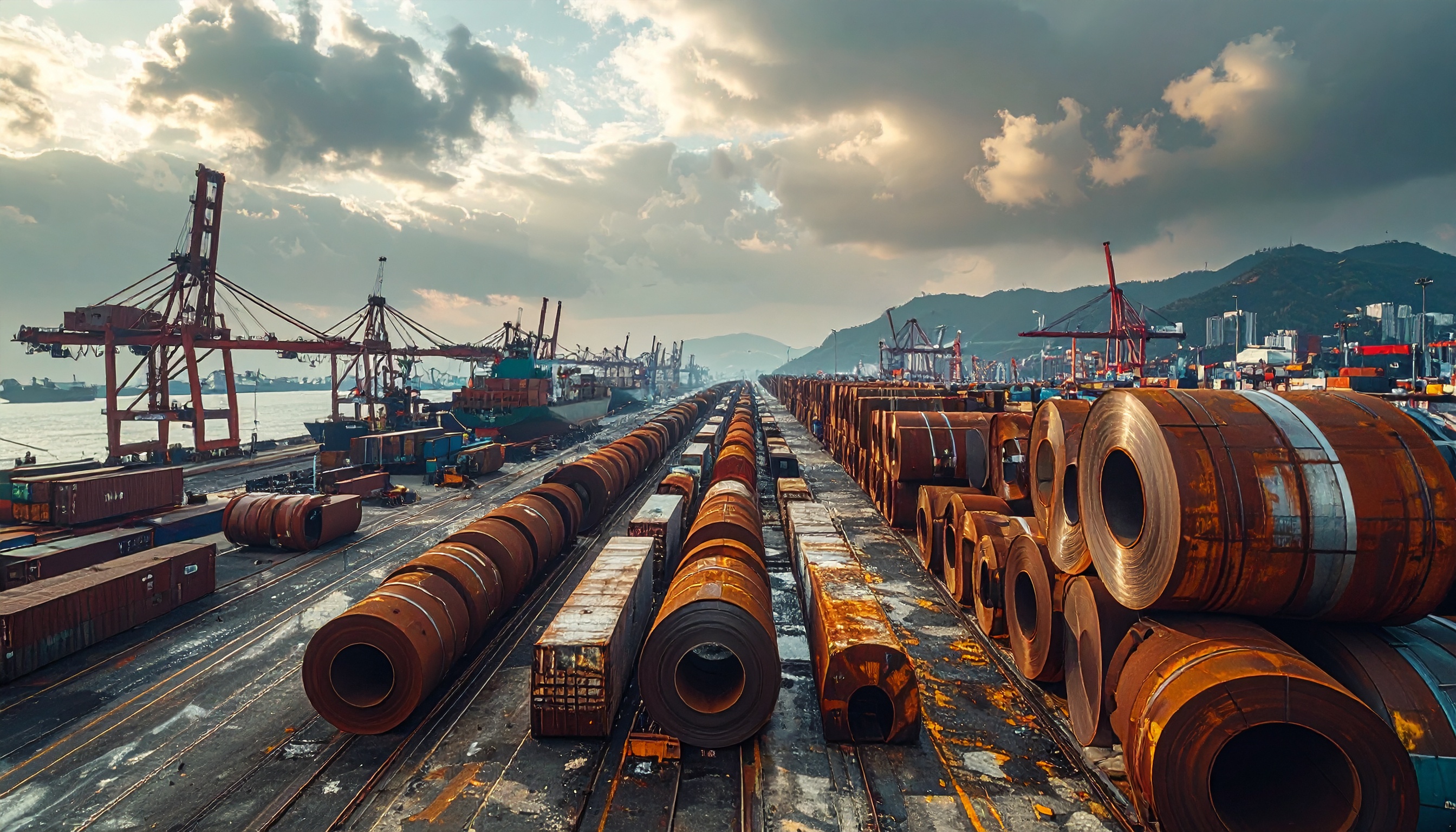 中国の鋼材輸出、2025年に過去最高 世界需給へ影響