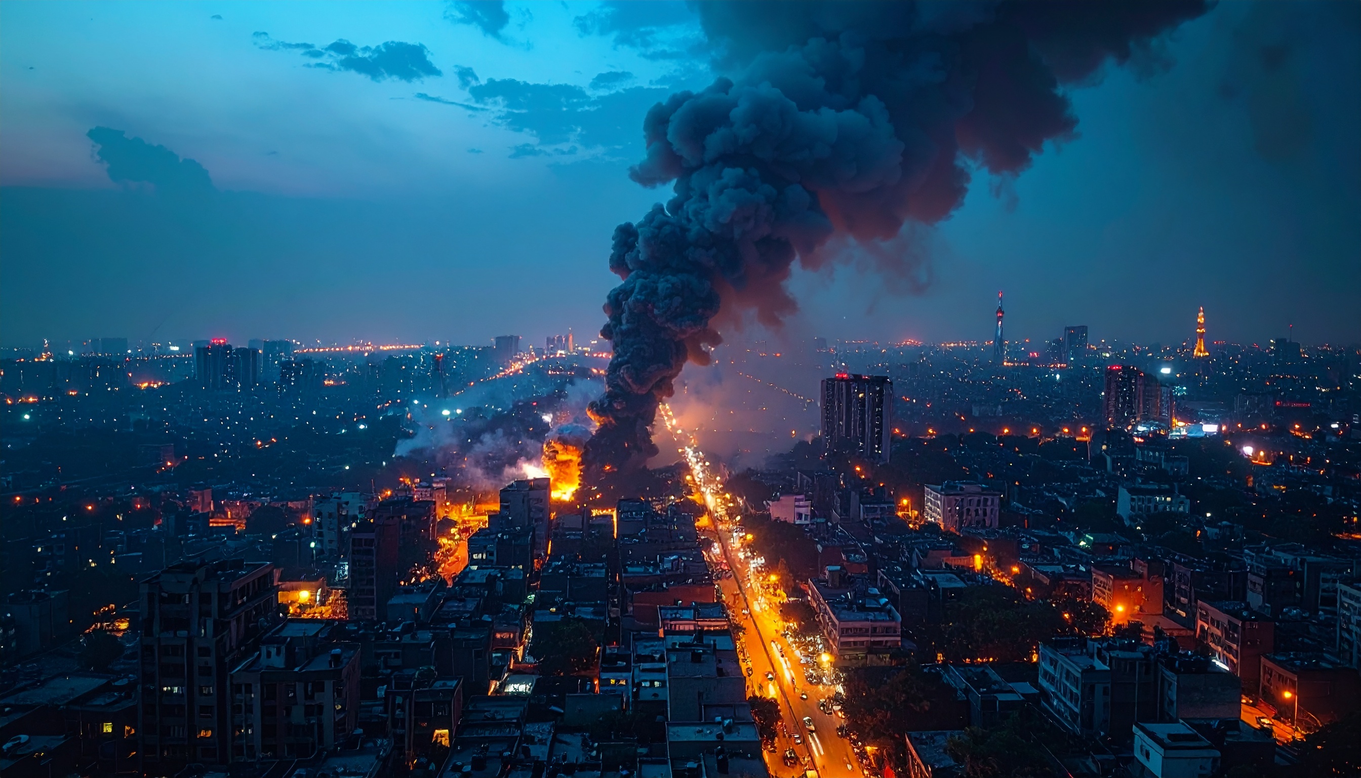 パキスタン・カラチの商業施設グル・プラザ火災、死者21人 捜索と遺体収容本格化