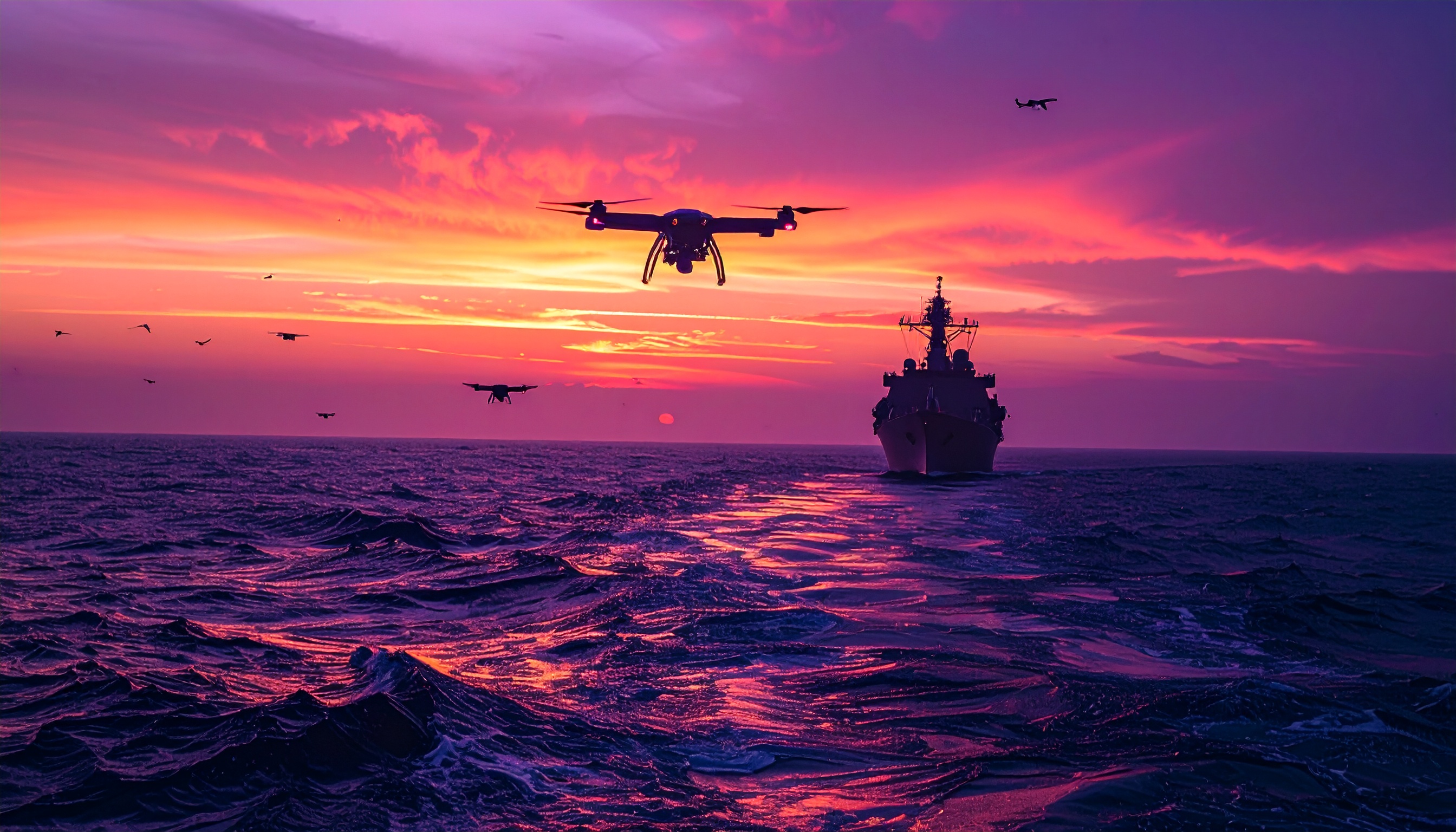 防衛装備庁 艦載ヘリ型ドローンにレーダー搭載、水平線の外から巡航ミサイル発見狙う