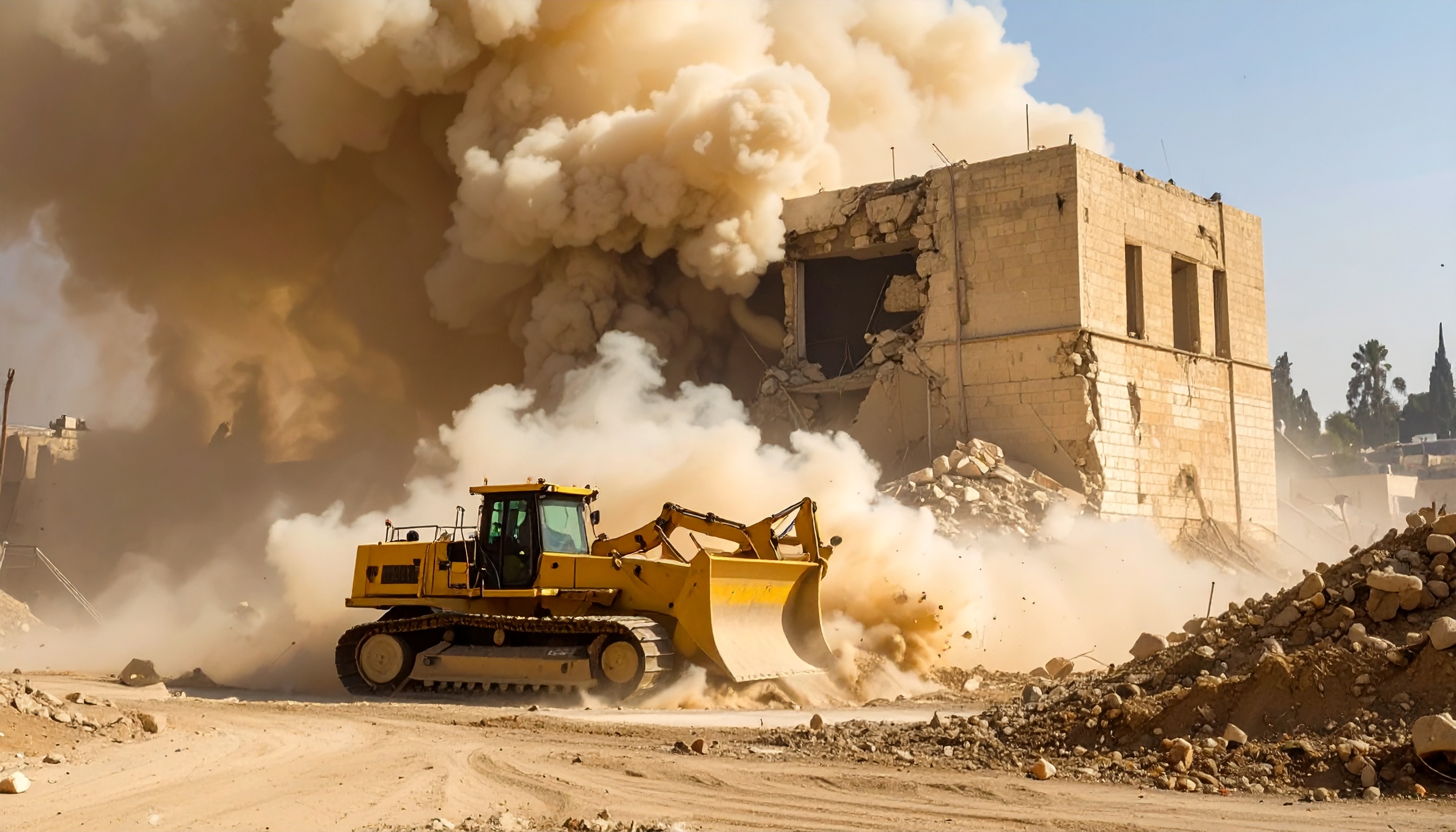 イスラエル当局が国連機関UNRWA拠点を重機で解体、東エルサレムで既成事実化