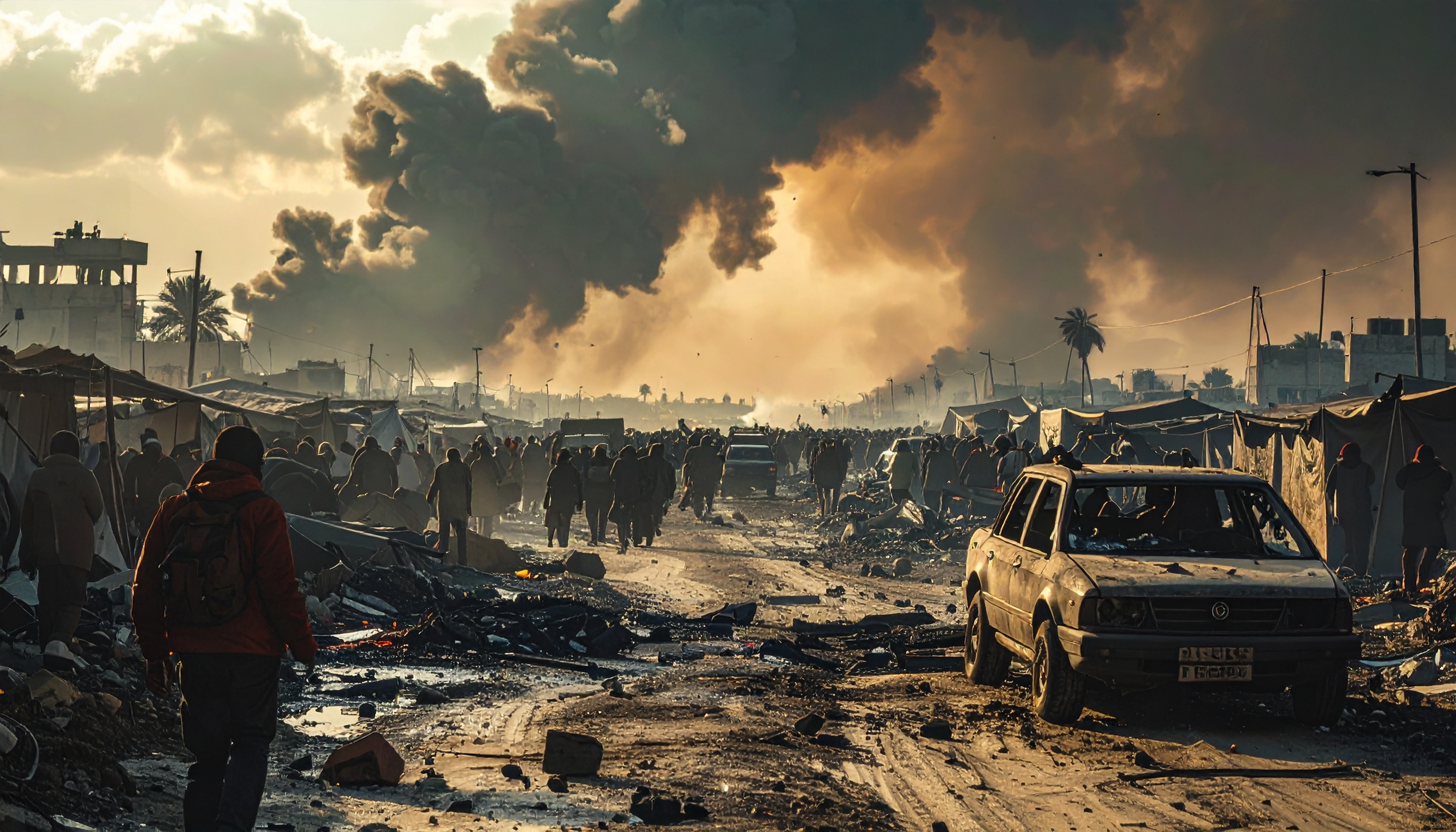 イスラエル軍の攻撃で パレスチナ自治区ガザ パレスチナ人記者3人含む11人死亡