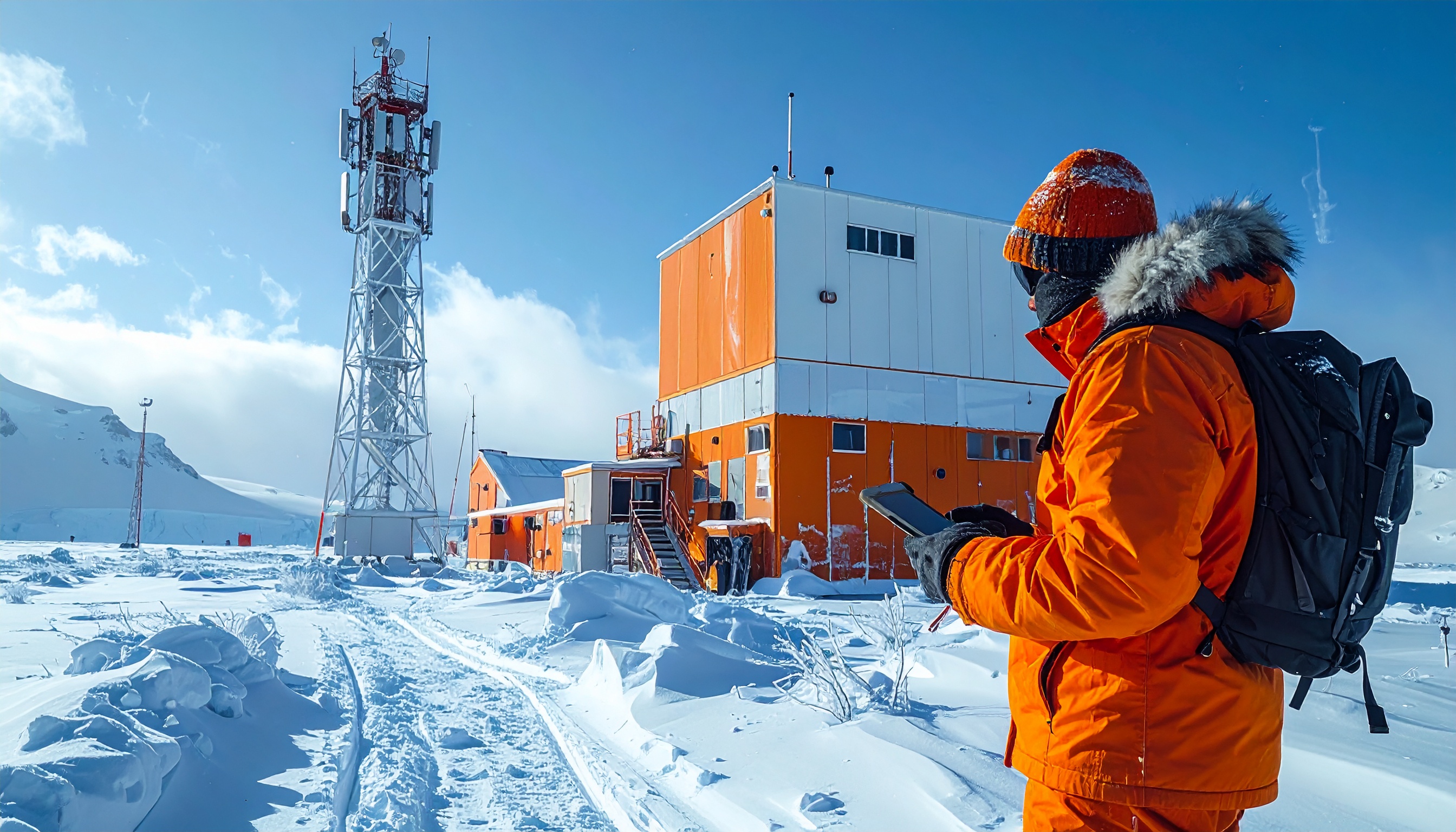 KDDI総合研究所 南極・昭和基地の3D点群をStarlinkで途切れず伝送に成功