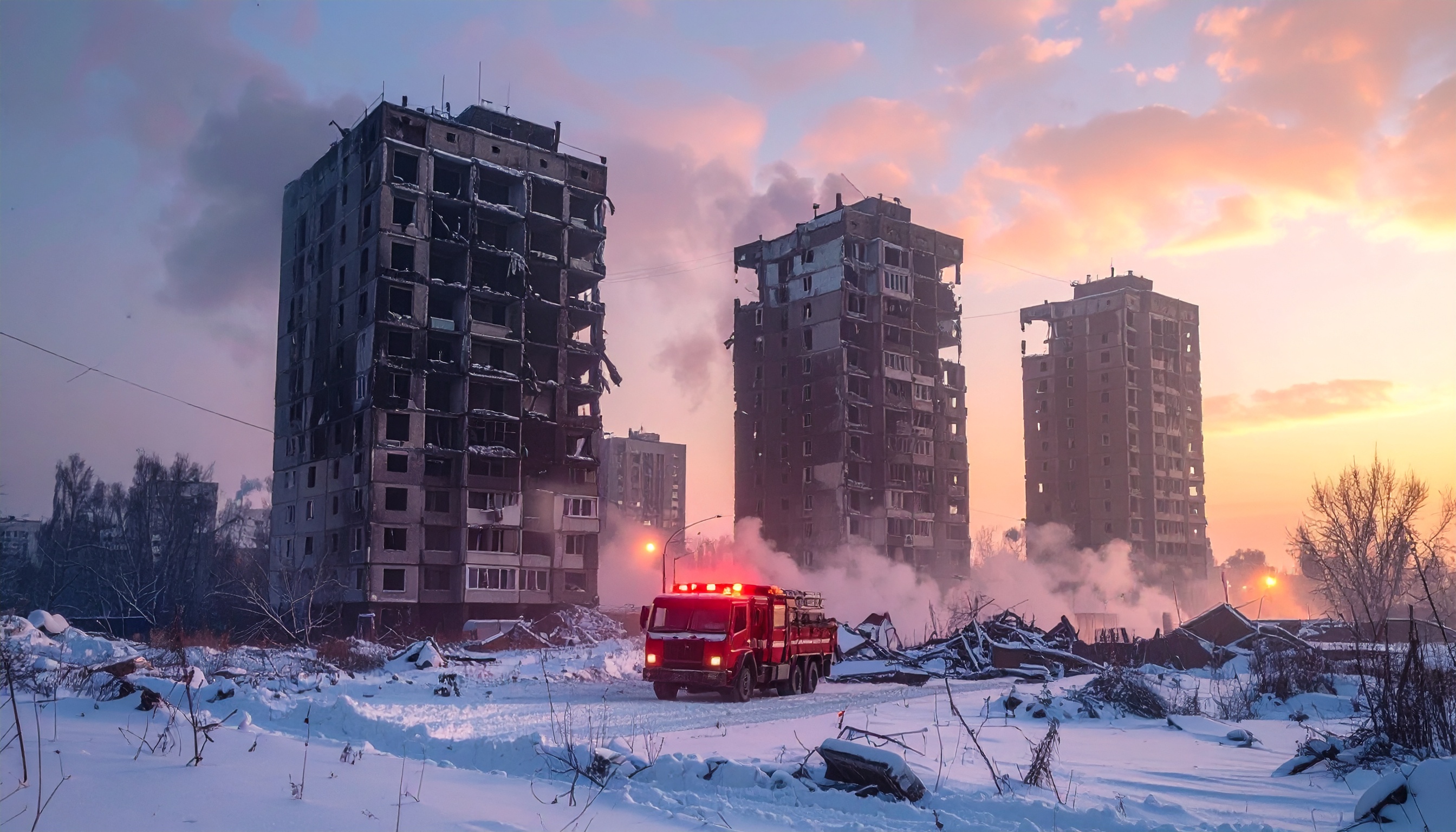 ロシア軍攻撃、ウクライナ・キーウと同国北東部ハルキウで死傷、暖房や水道止まる