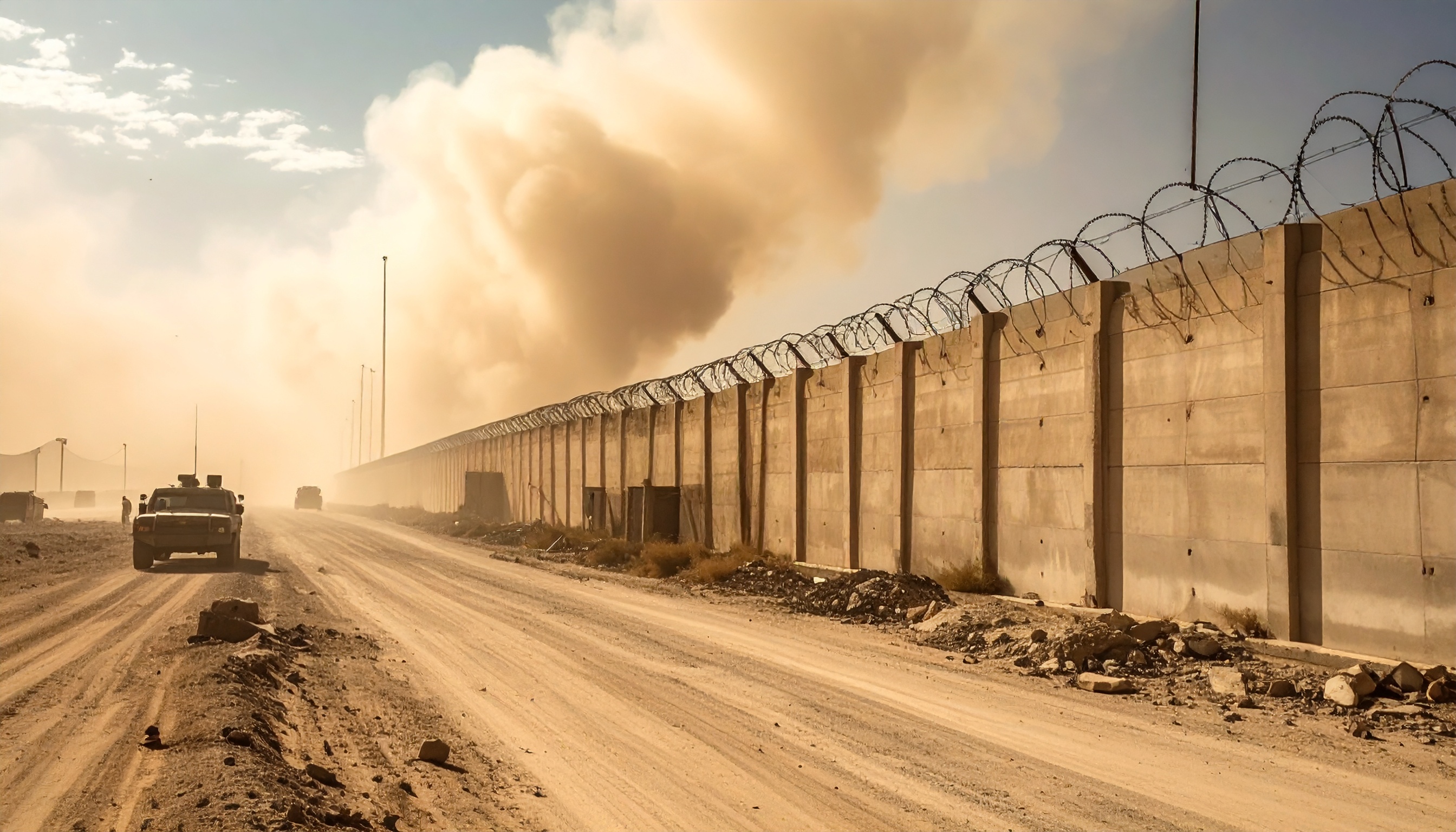 シリア政府軍、ラッカ県アルアクタン刑務所を掌握 拘束者流出を警戒