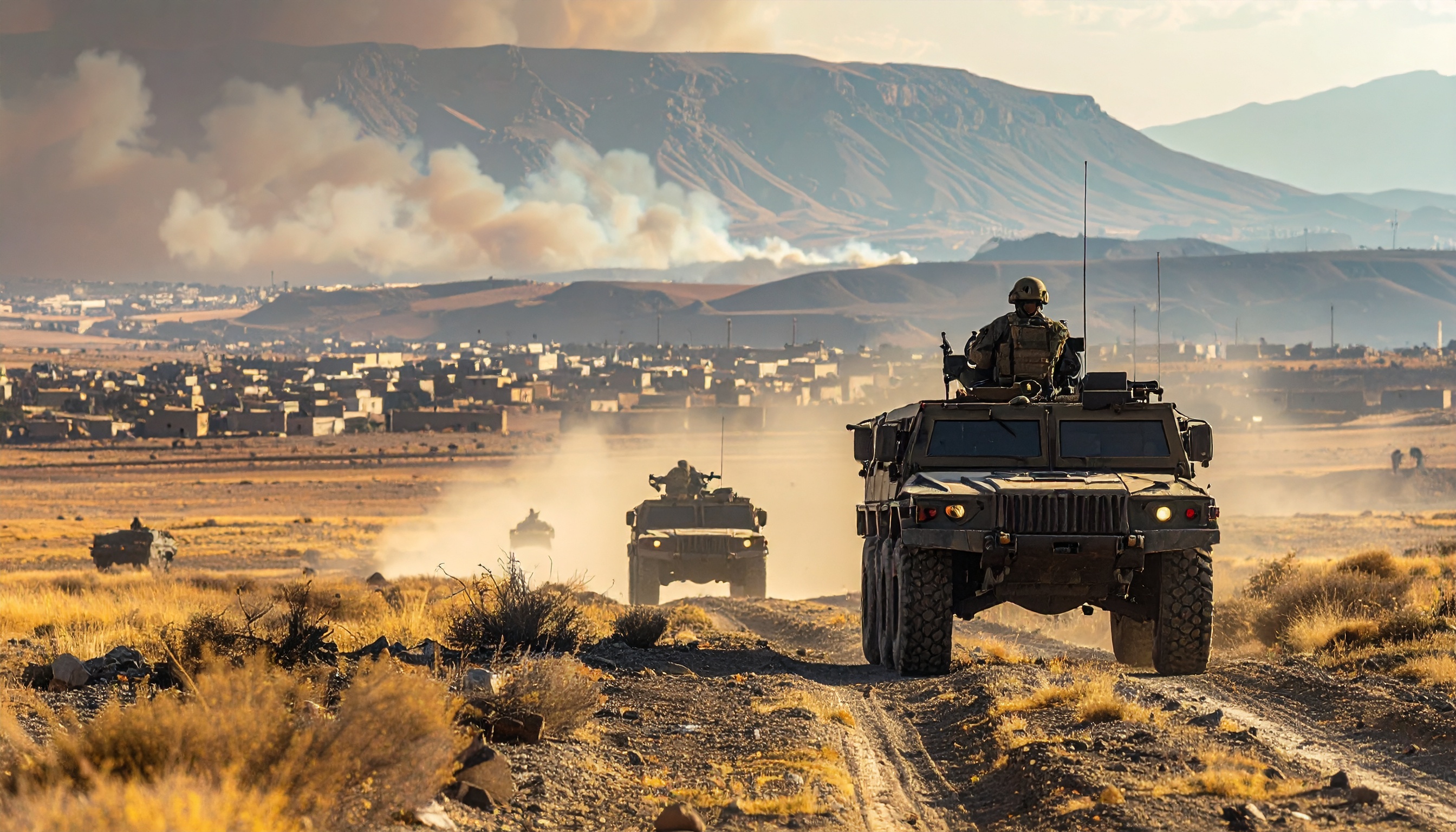 クルド系主導のシリア民主軍（SDF）増派、シリア・ハサカで停戦15日延長