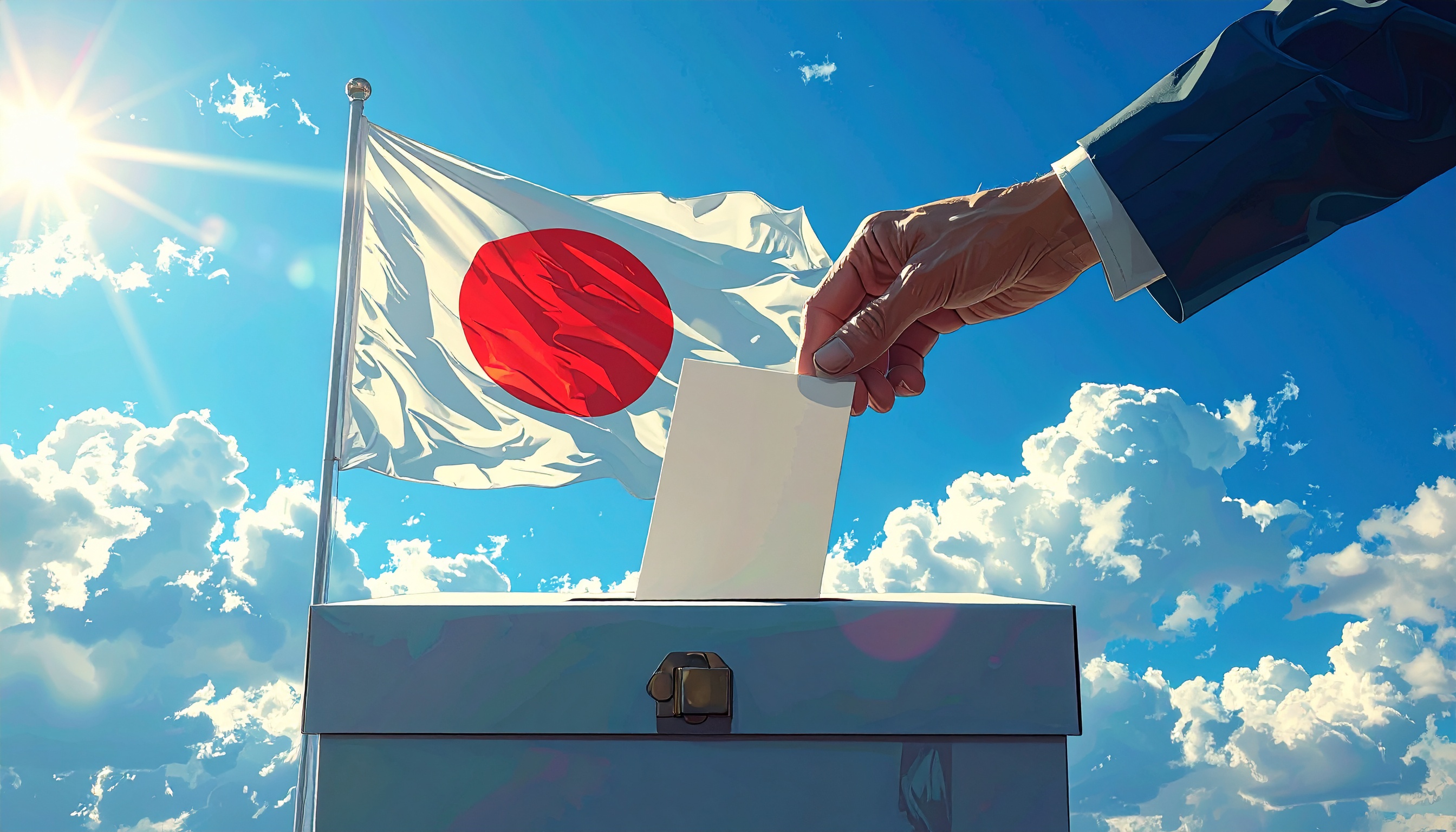 2月8日投開票 衆院選で自民が議席大幅増、単独過半数に迫る