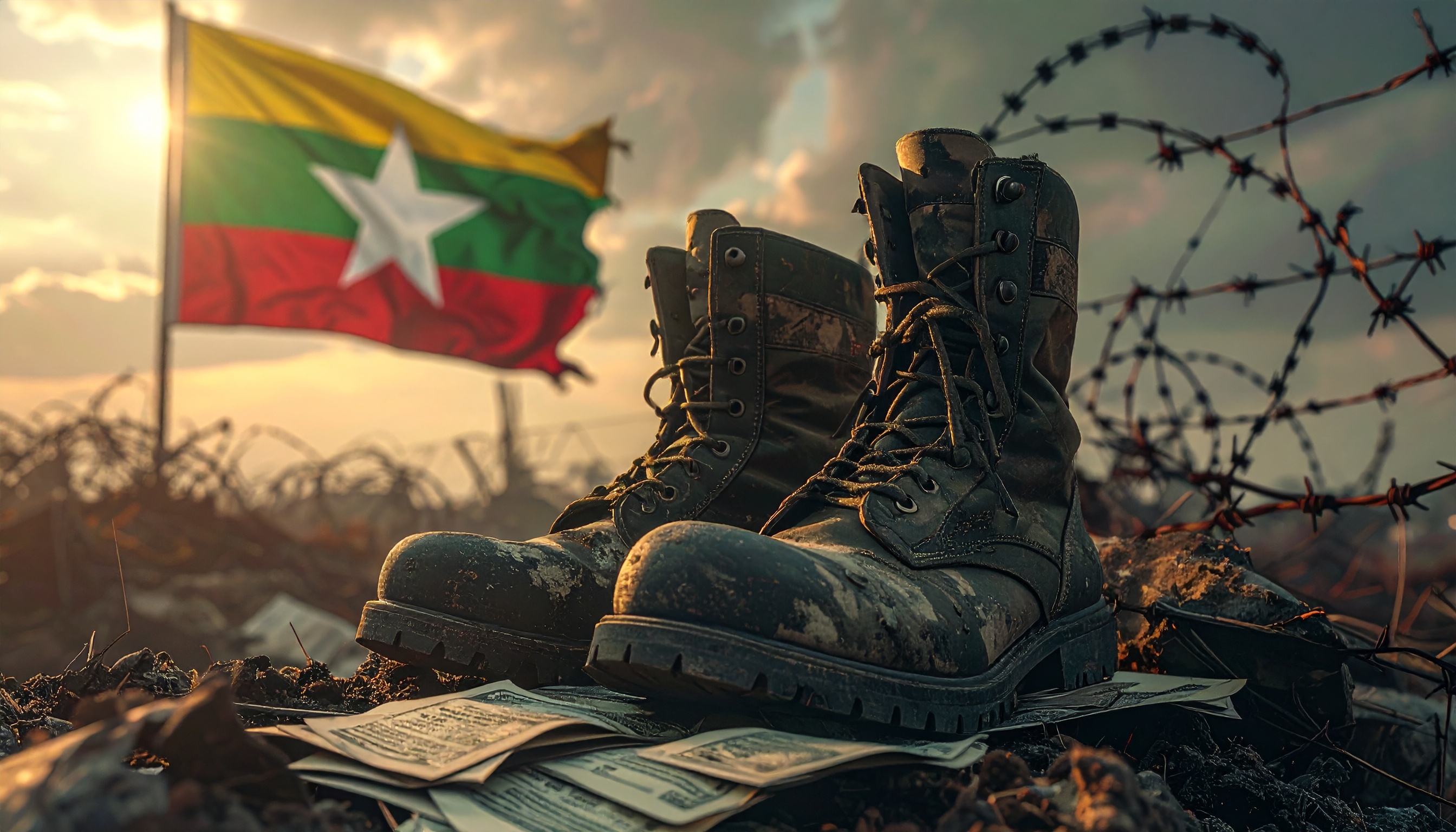 ミャンマー国軍統制下の選挙で国軍系政党USDPが上下両院339議席獲得