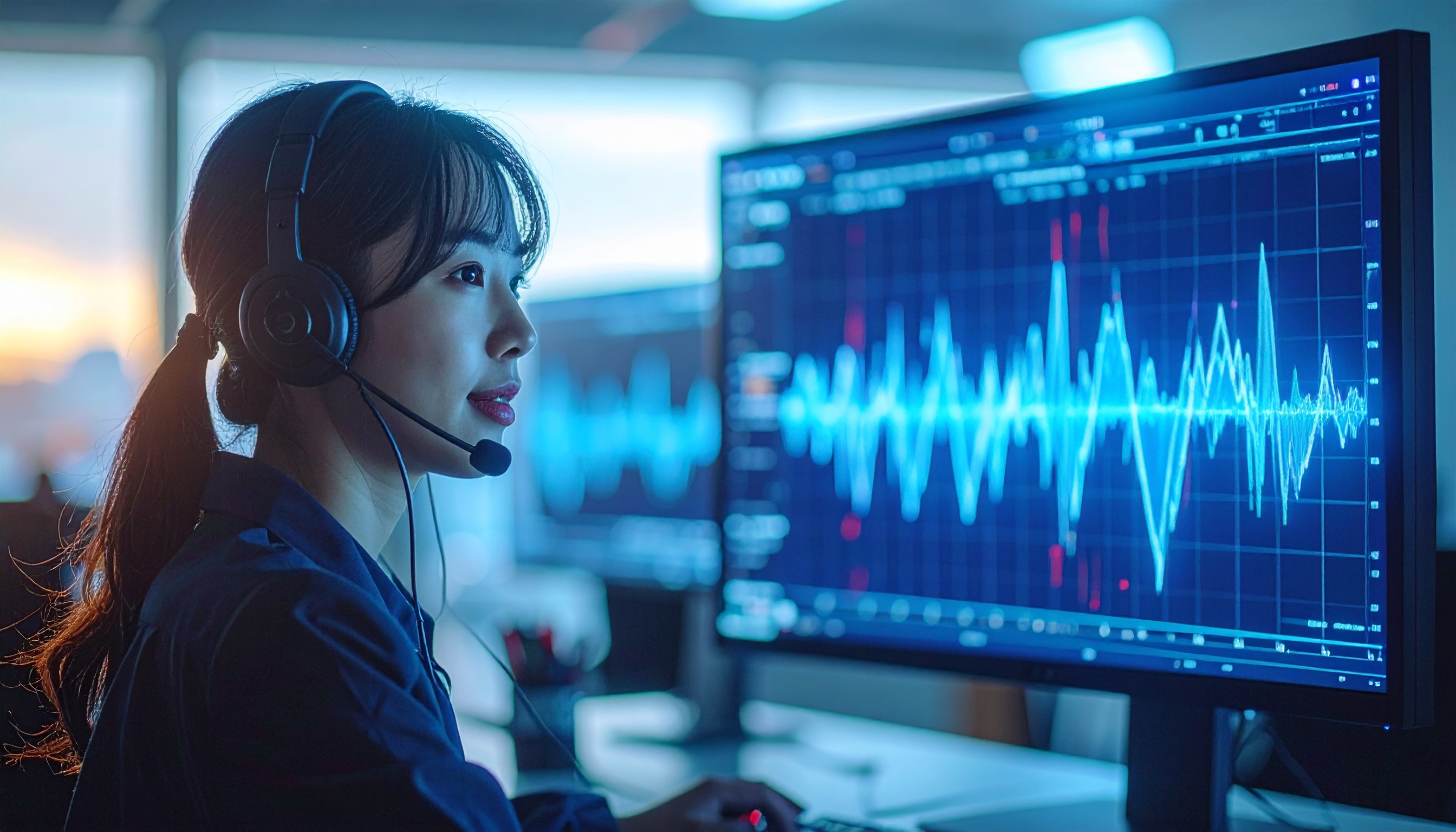 携帯大手ソフトバンク、AIで通話声を穏やか化 オペレーター負担軽減