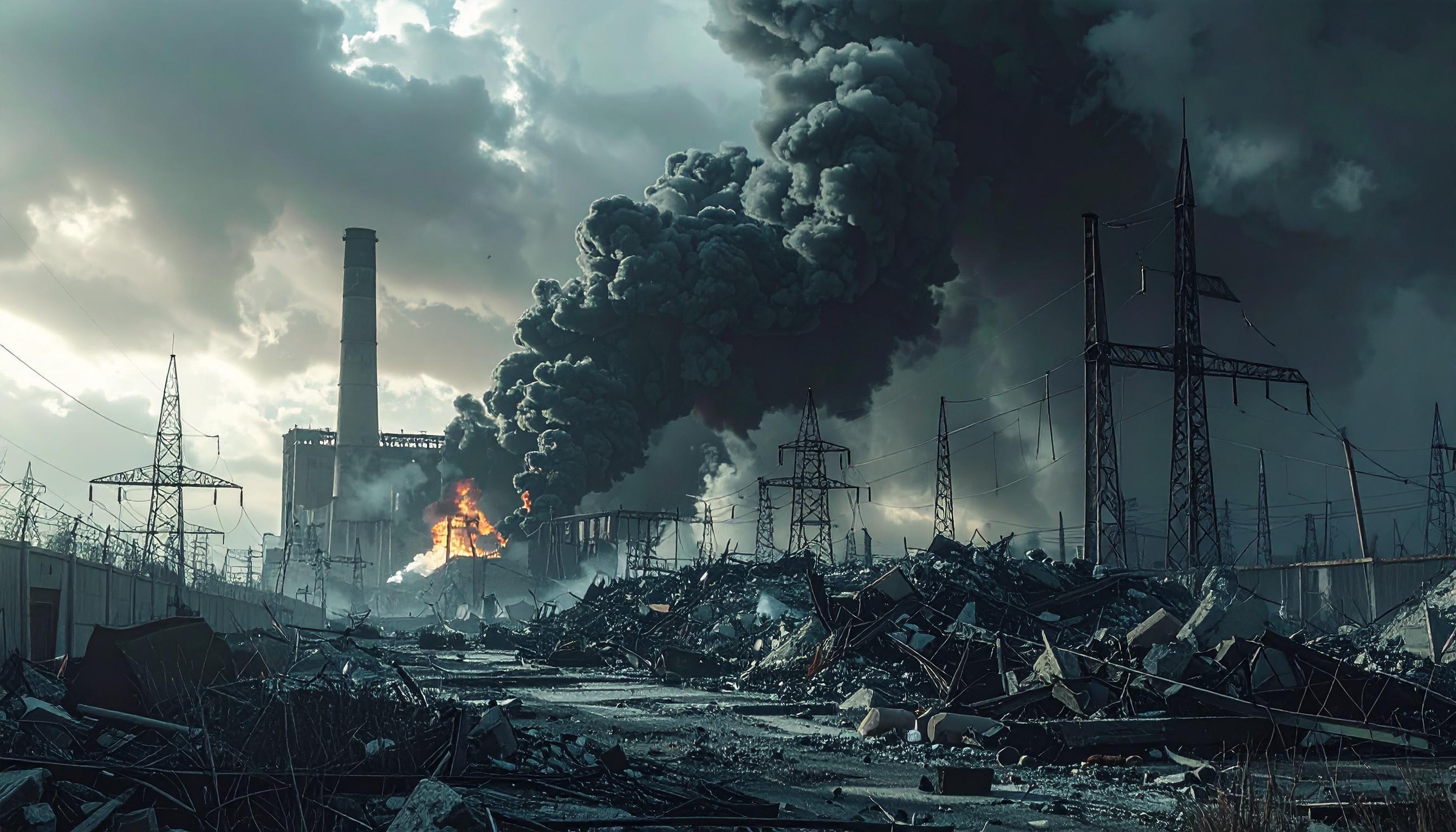 ウクライナ・オデーサ周辺の送電拠点攻撃 南部9万5000人停電