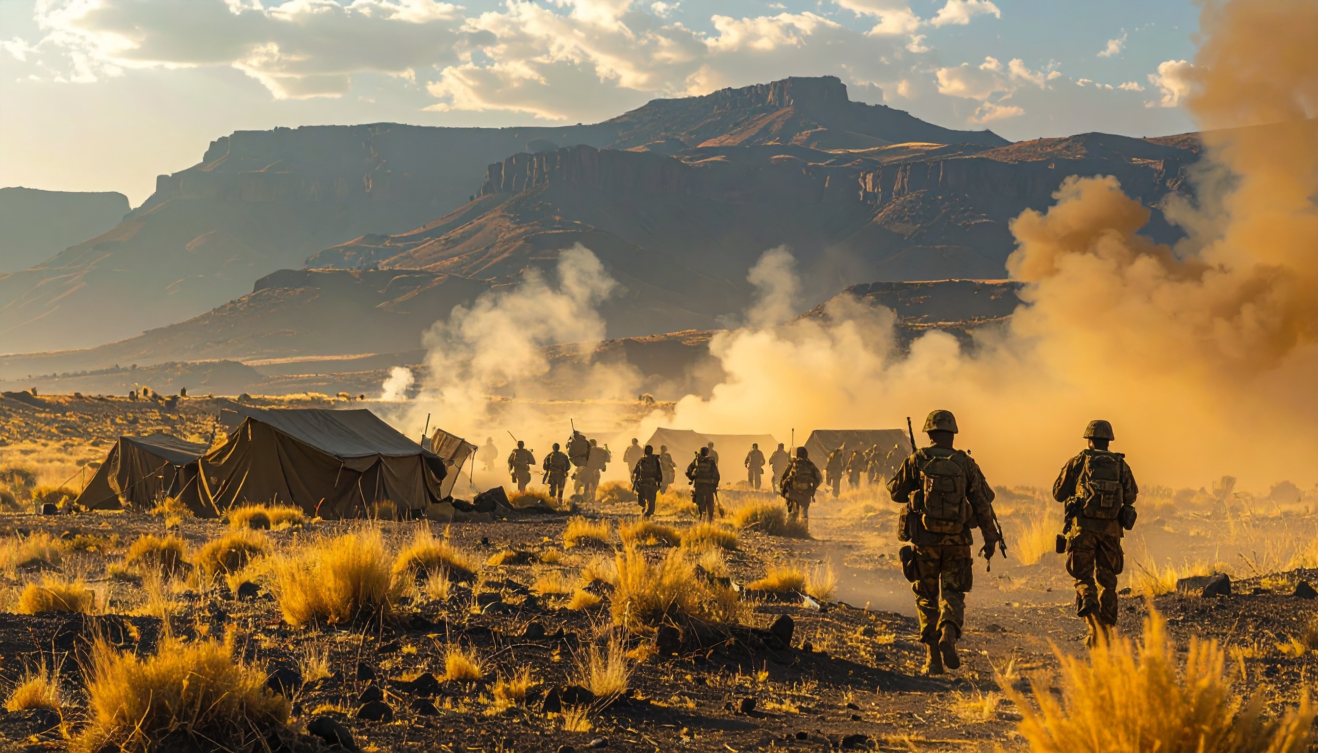アラブ首長国連邦が資金、エチオピア西部で準軍事組織RSFの訓練所建設
