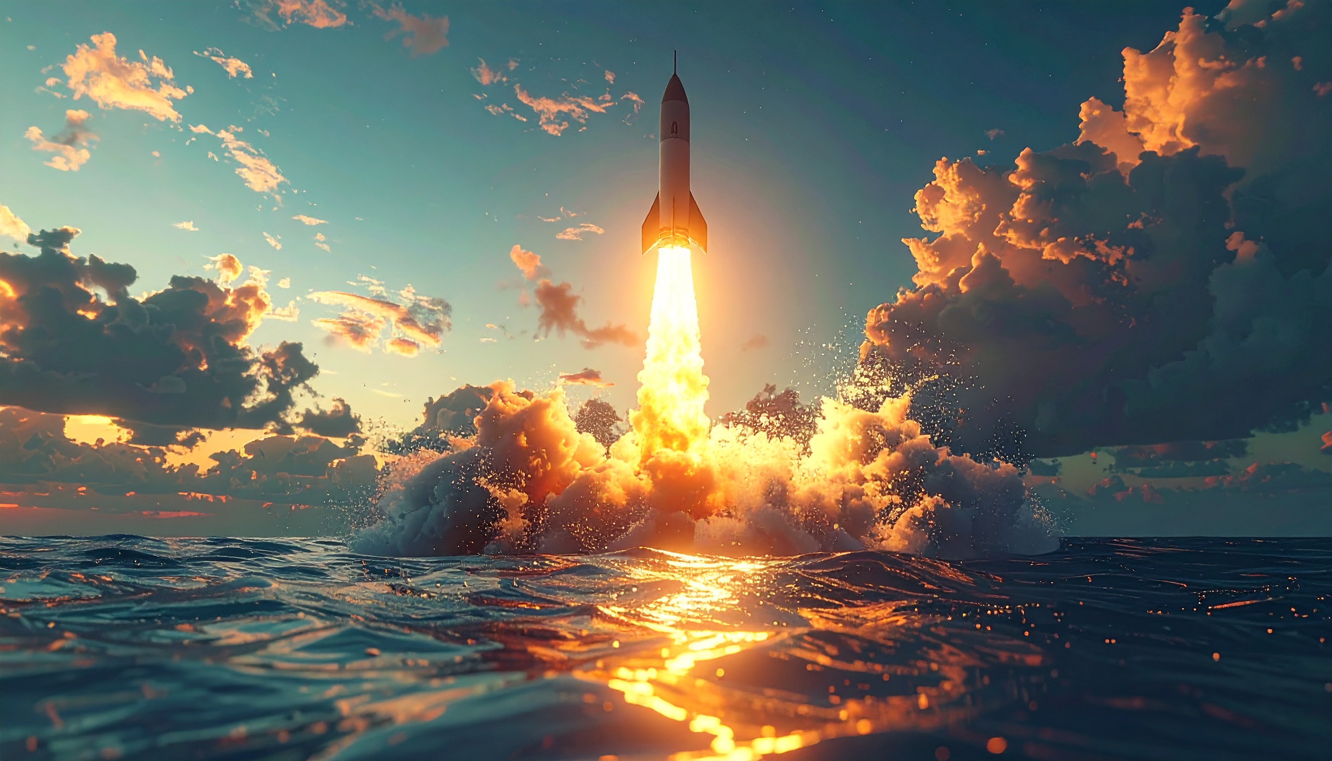 中国CASC広東省陽江沖の海上平台から捷龍3号打上げ パキスタン衛星含む7機投入