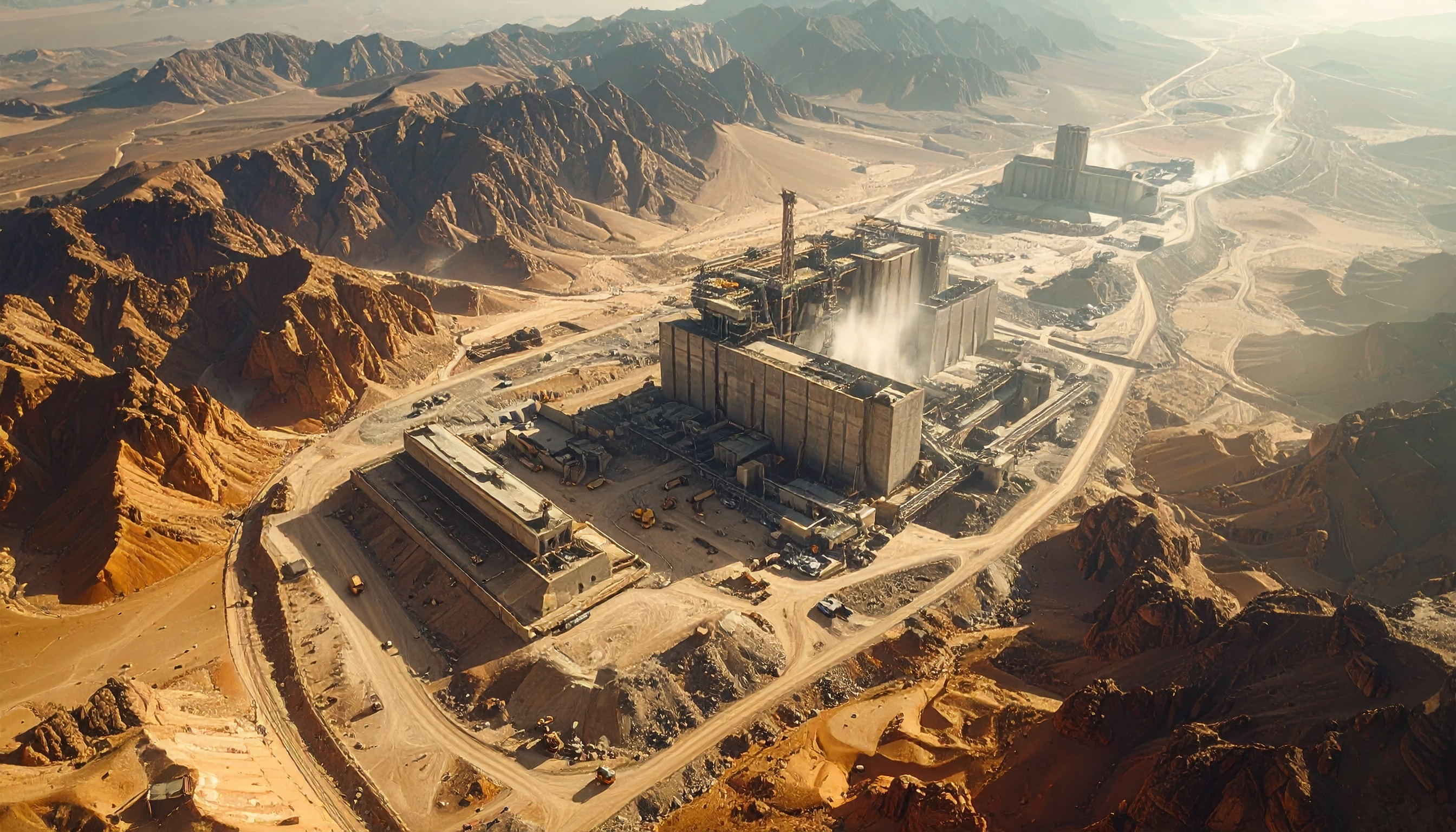 衛星画像、イラン国内で核関連施設を土で覆い防御を強化