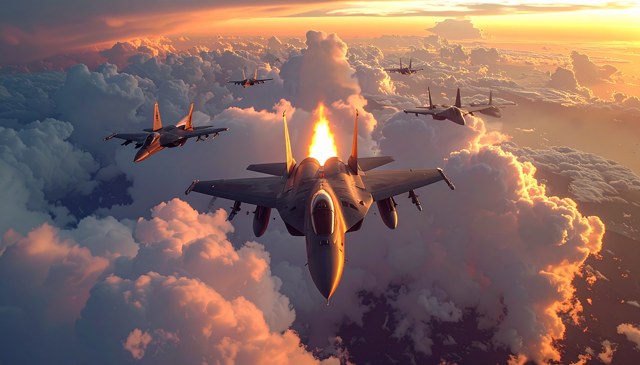 黄海公海上空で韓国駐留の米F16が訓練、中国軍が緊急発進