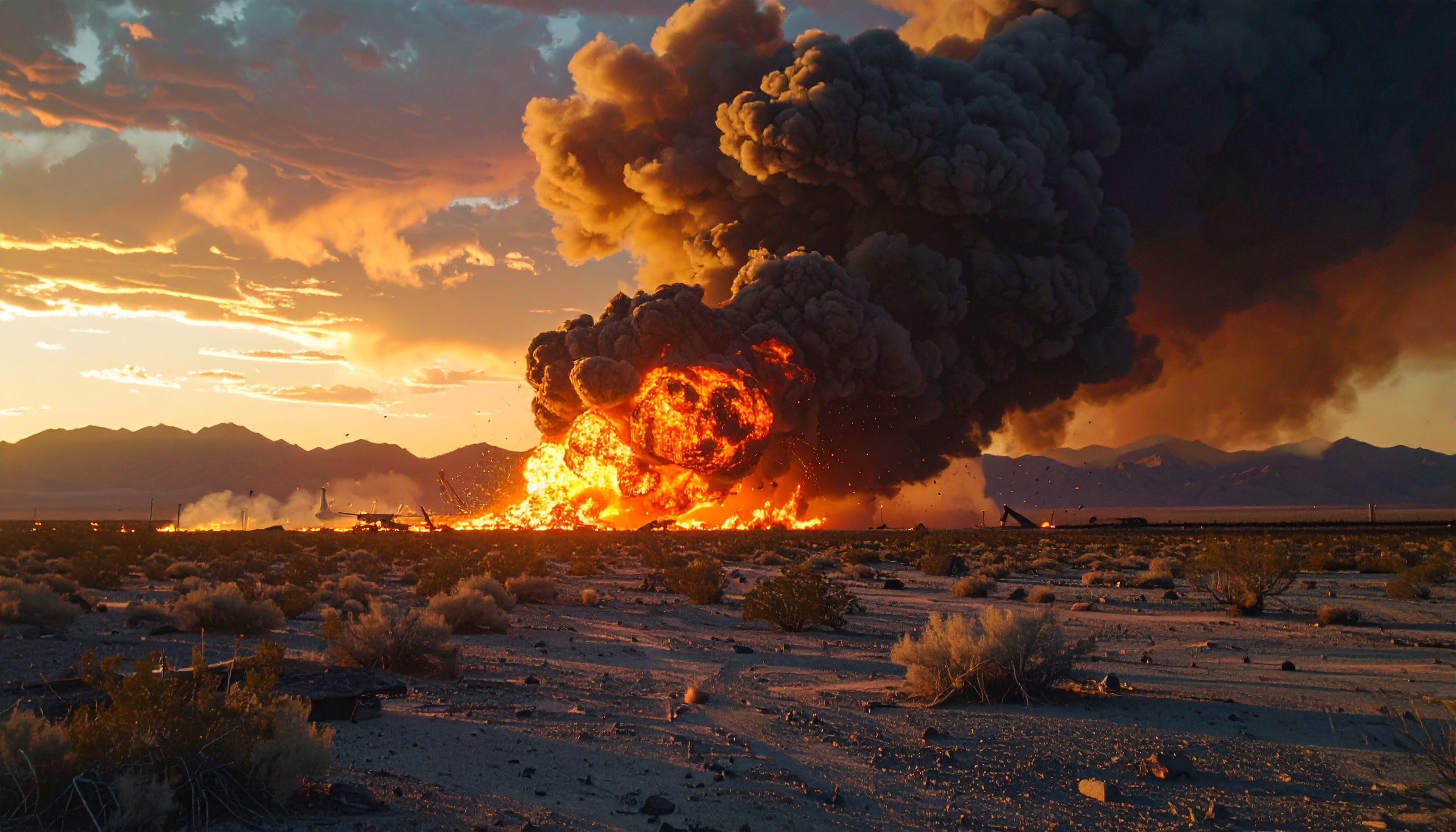 クウェート防空部隊の誤射で米軍F-15E3機墜落、6人救助