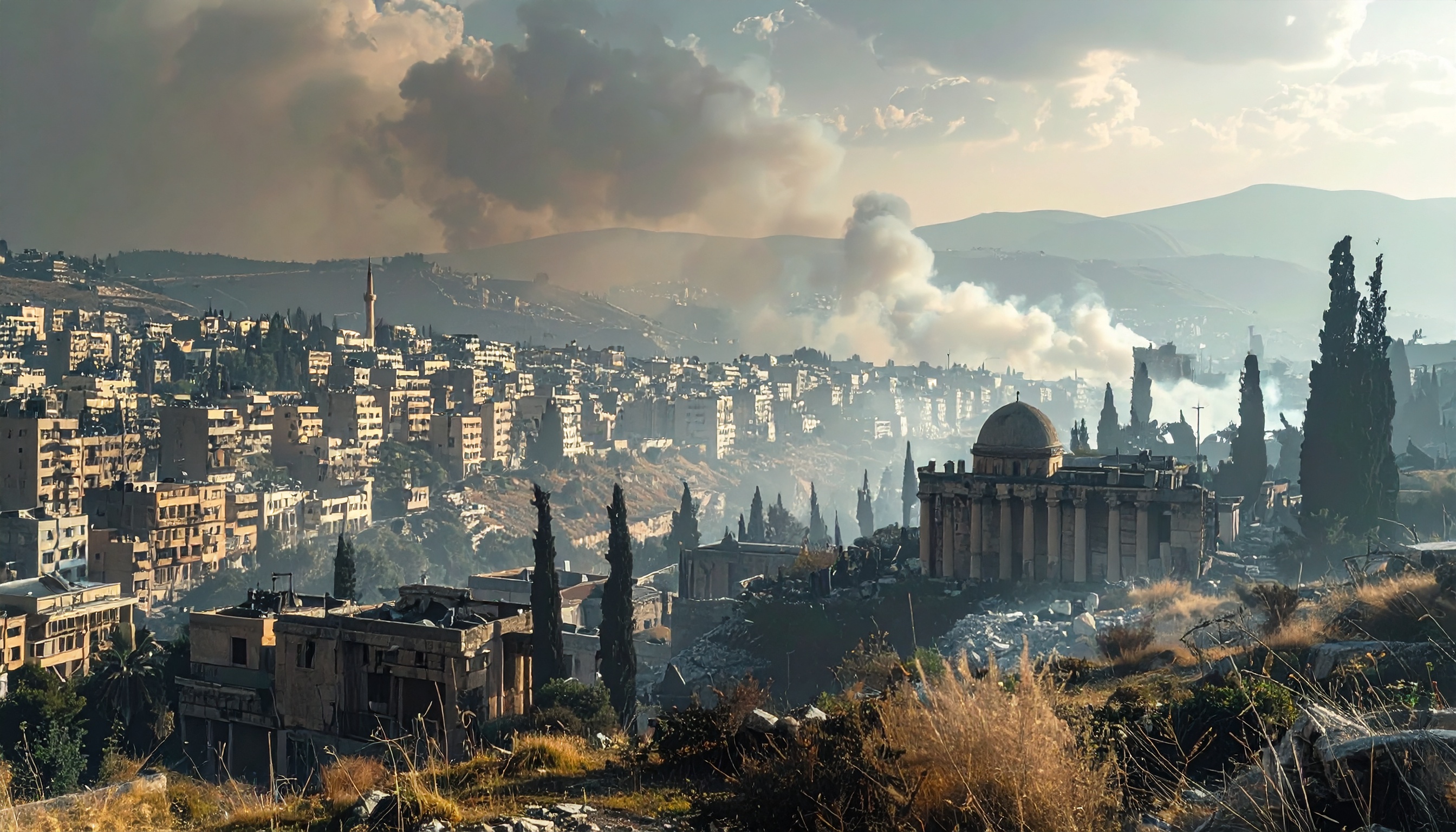 レバノン・バールベックで住宅崩壊、イスラエル軍攻撃で4人死亡