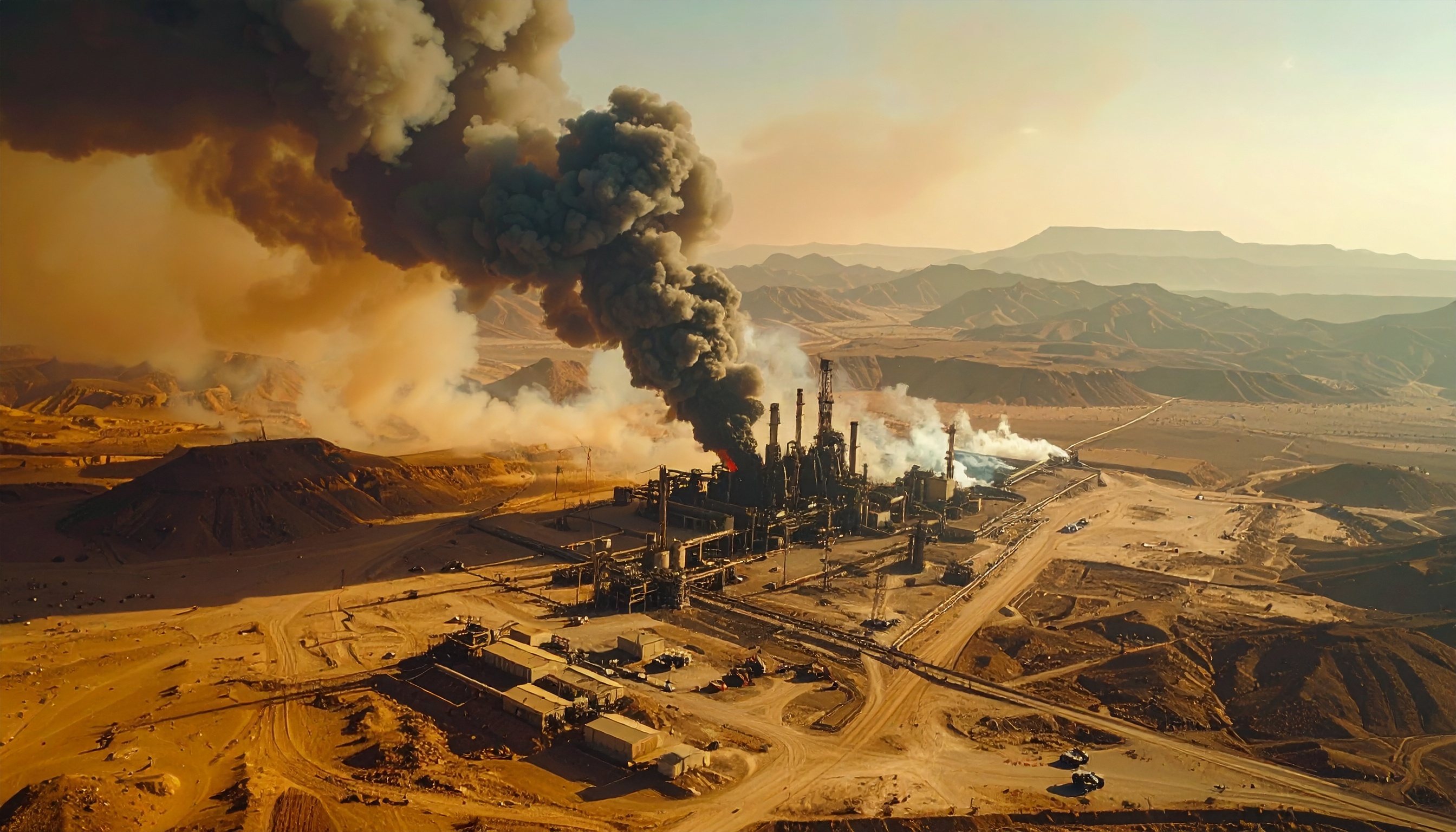 米HKN社運営のイラク北部サルサング油田、無人機攻撃で生産停止