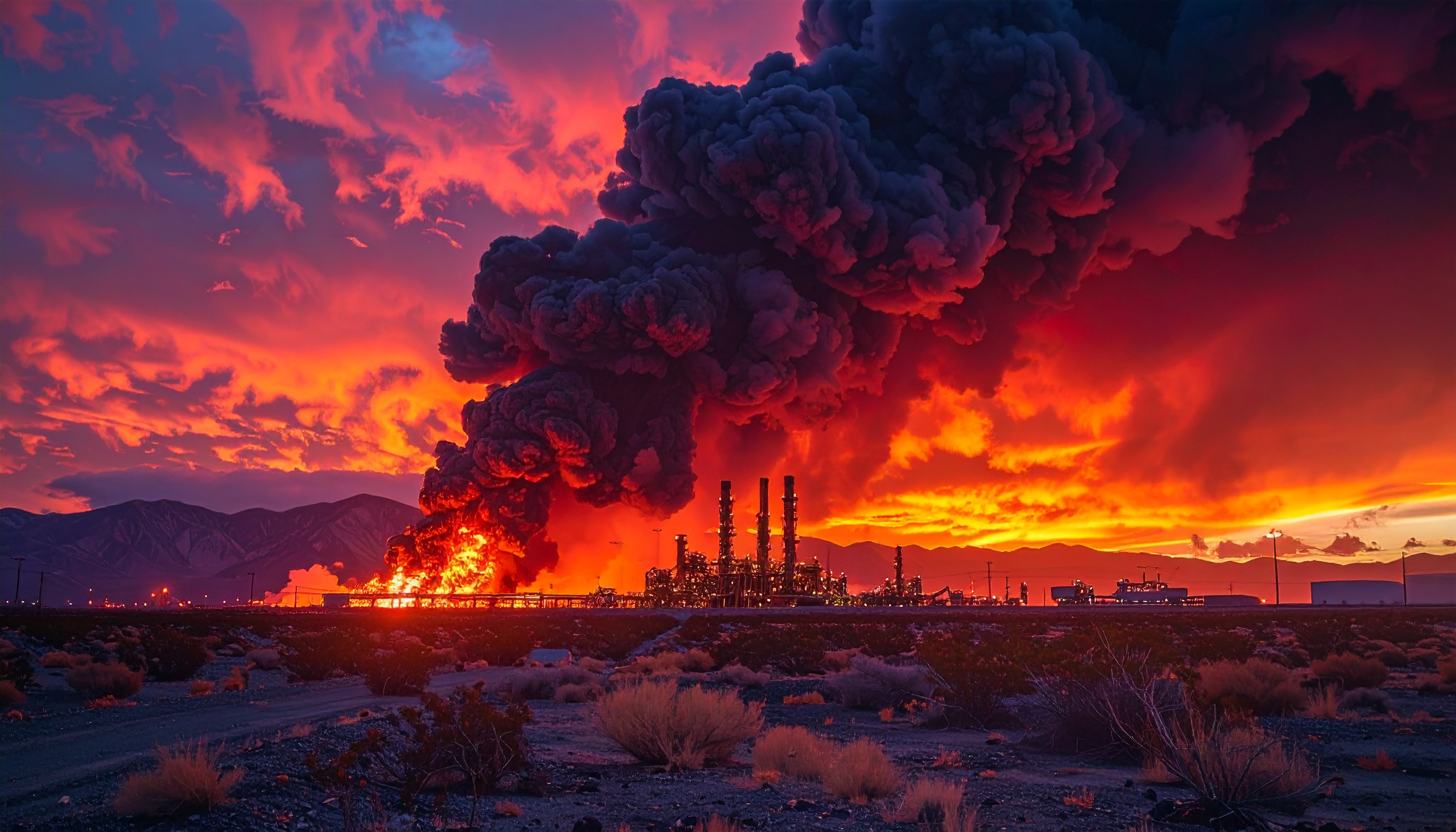 アラブ首長国連邦・アブダビ ルワイス製油所、ドローン攻撃で操業停止