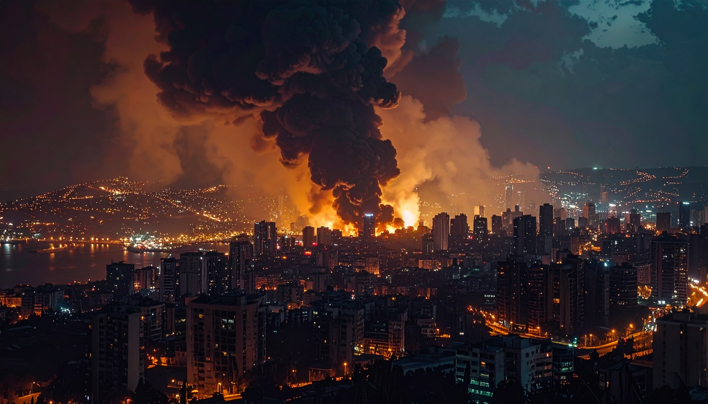 イスラエル軍、レバノン・ベイルート南部へ空爆と地上作戦 国境と首都近郊圧迫