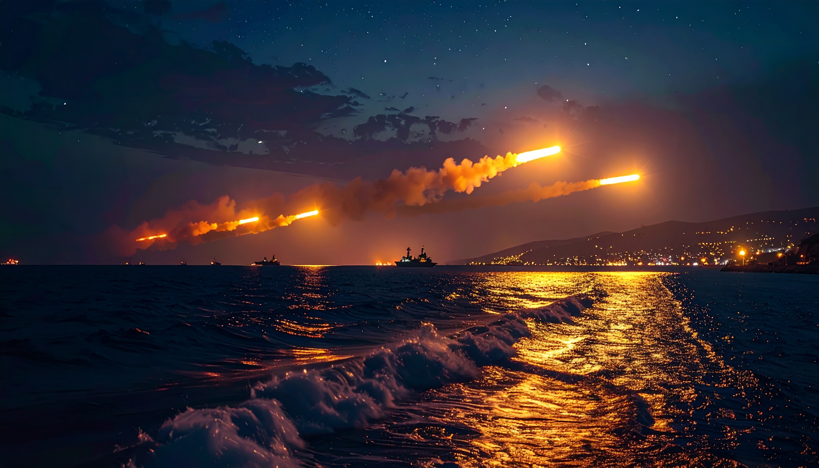 トルコ国防省 NATOが東地中海でイラン弾道弾を3度目撃墜