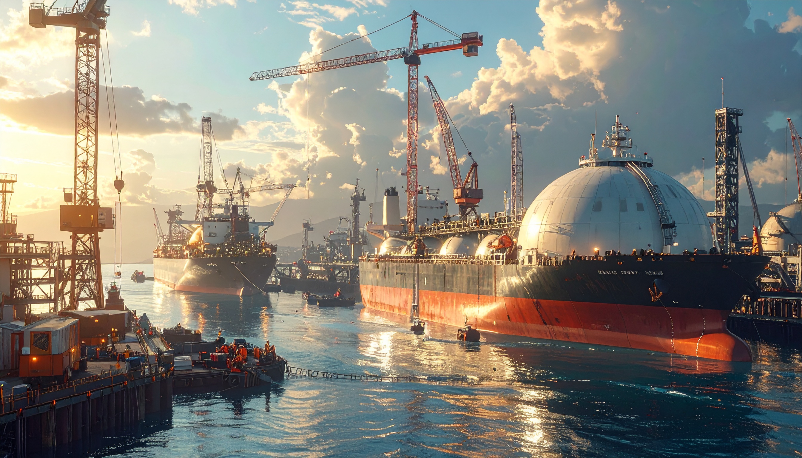 政府が検討 国内でLNG運搬船建造を復活 高付加価値維持が焦点