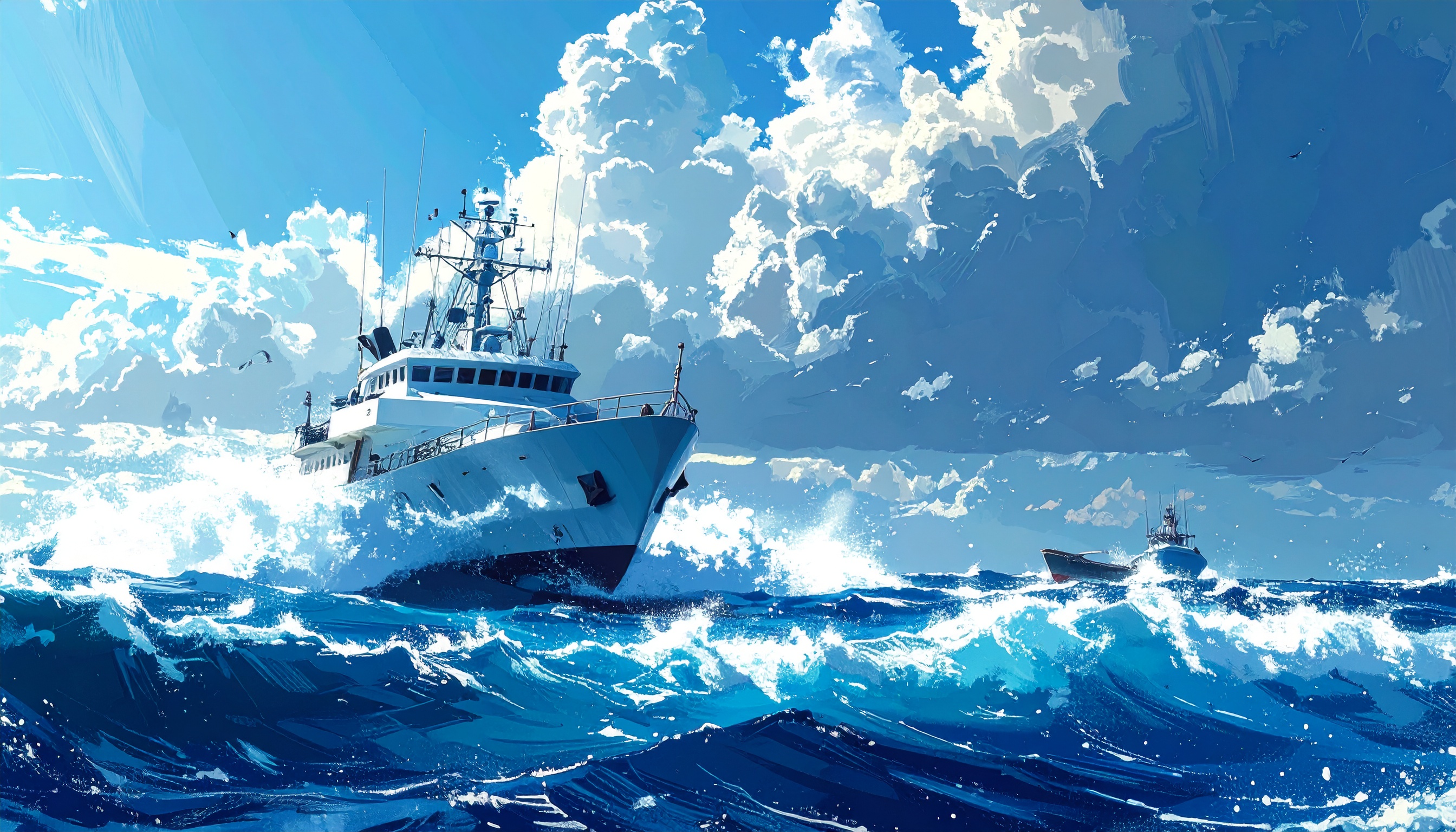 沖縄県石垣市尖閣沖で中国海警局の海警2隻が領海侵入、海上保安庁が漁船を警戒