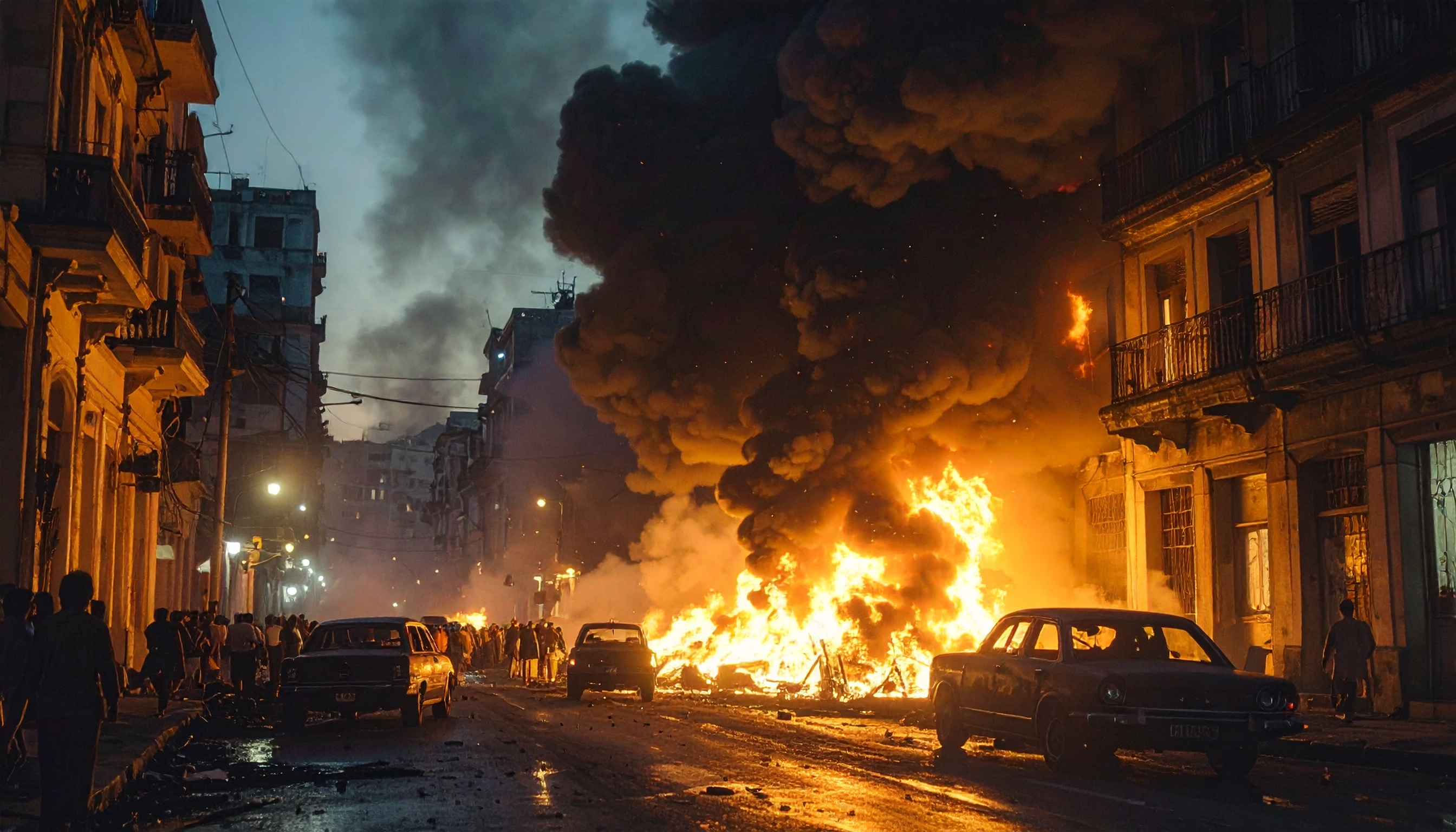 停電受け抗議が暴徒化 キューバ・モロン市で与党・共産党事務所襲撃、拘束5人